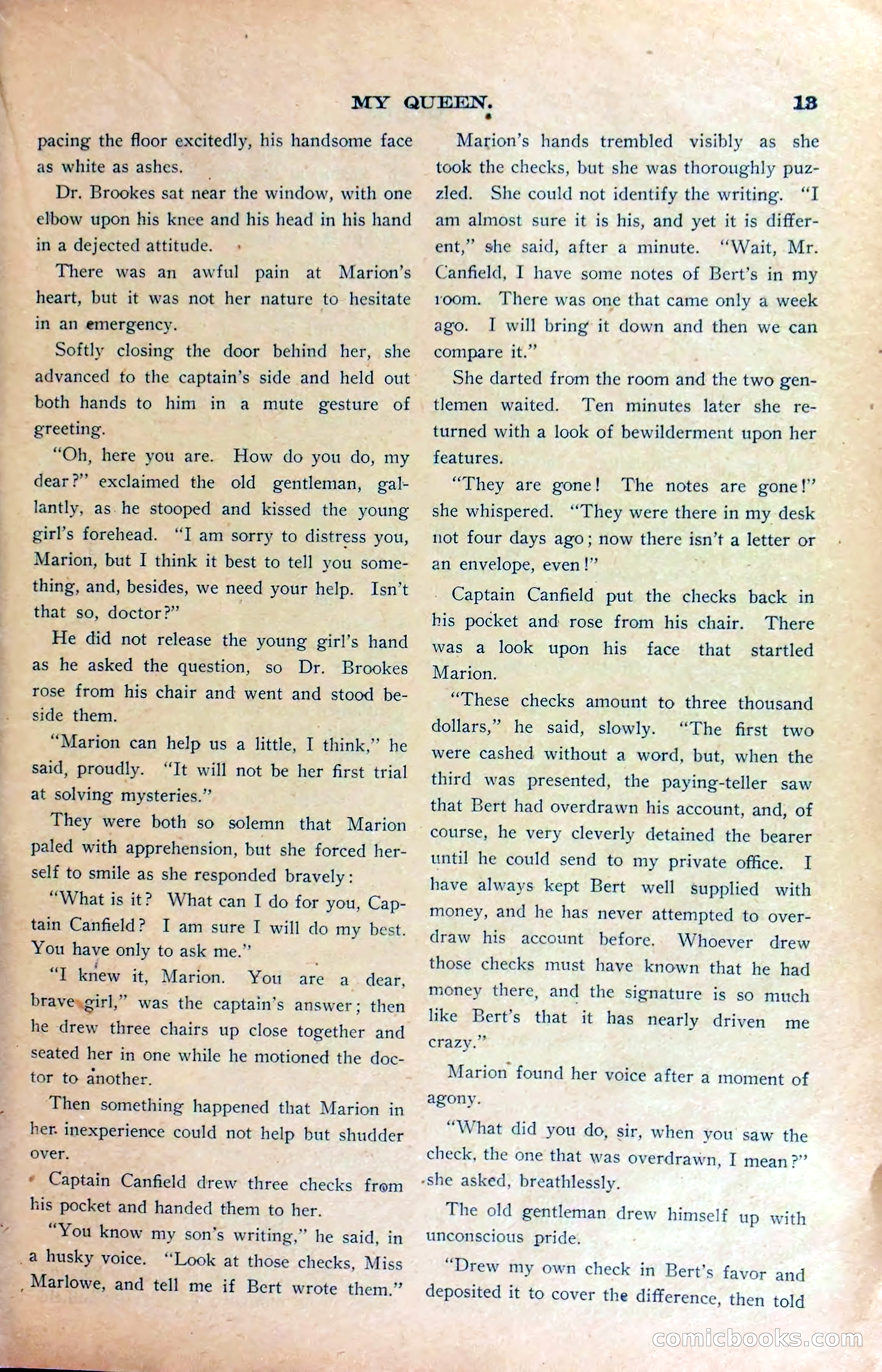 A Lover's Quarrel, or Marion Marlowe's Deceitful Friend — page 16 of 37