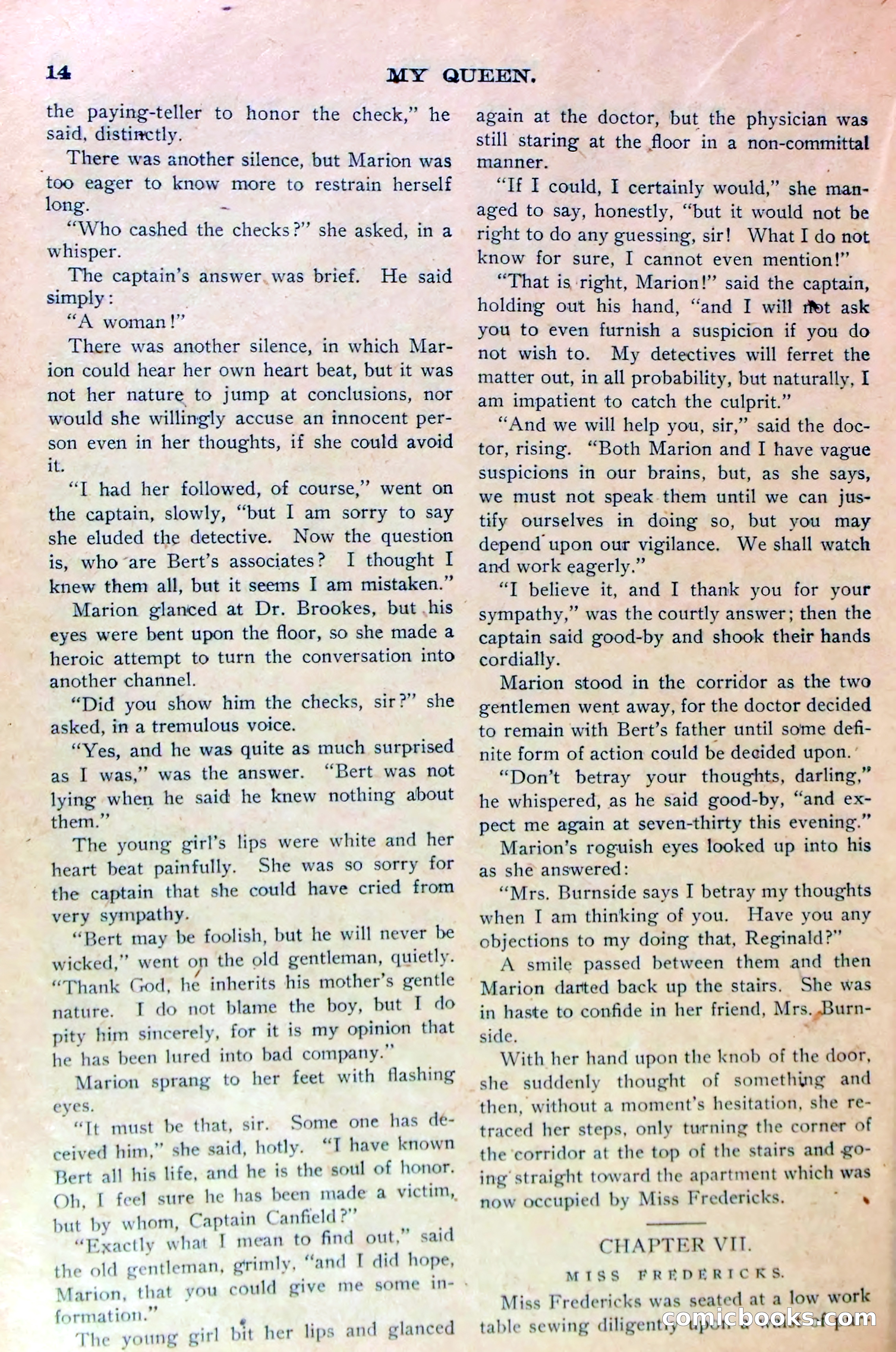 A Lover's Quarrel, or Marion Marlowe's Deceitful Friend — page 17 of 37