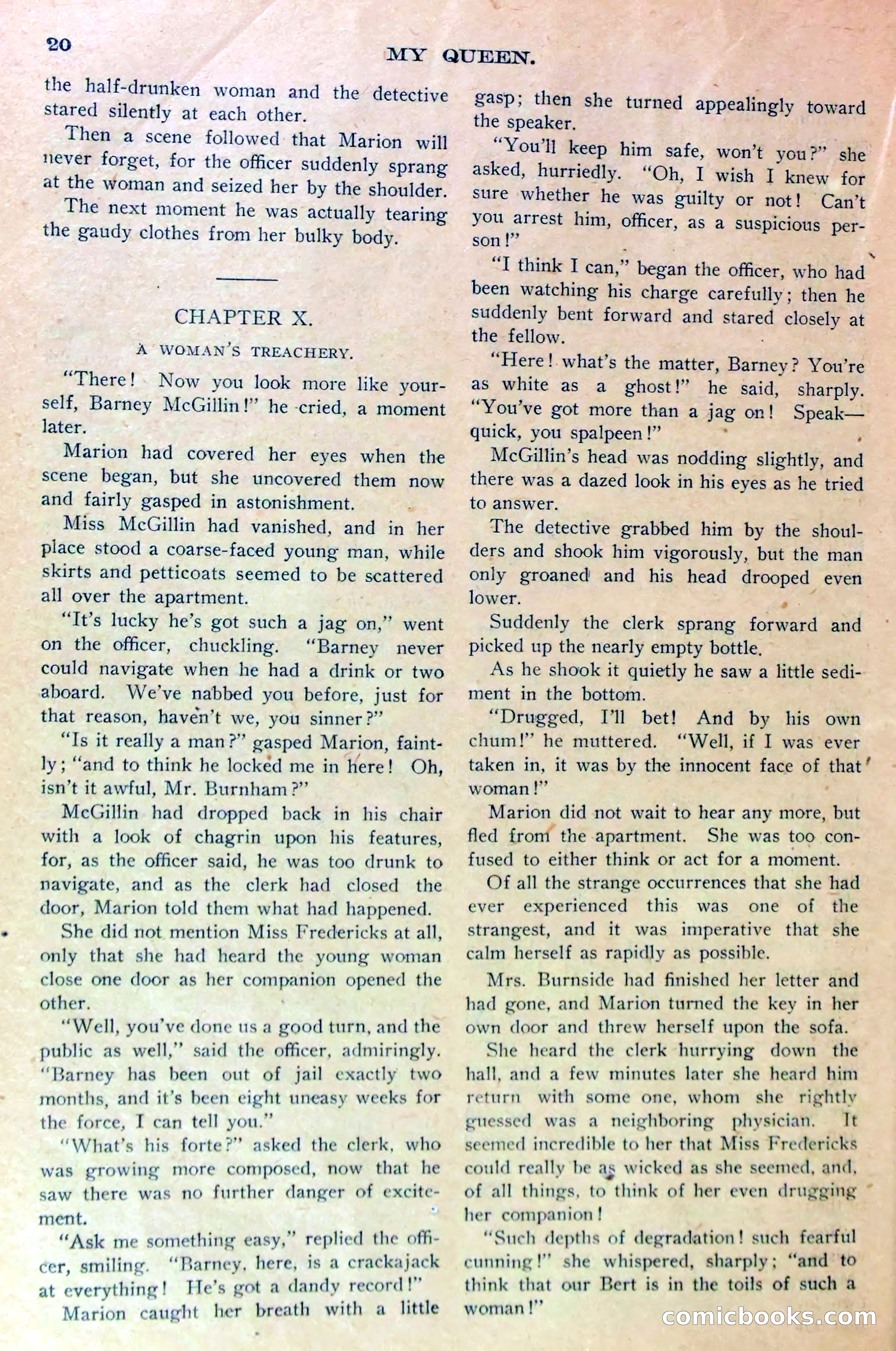 A Lover's Quarrel, or Marion Marlowe's Deceitful Friend — page 23 of 37