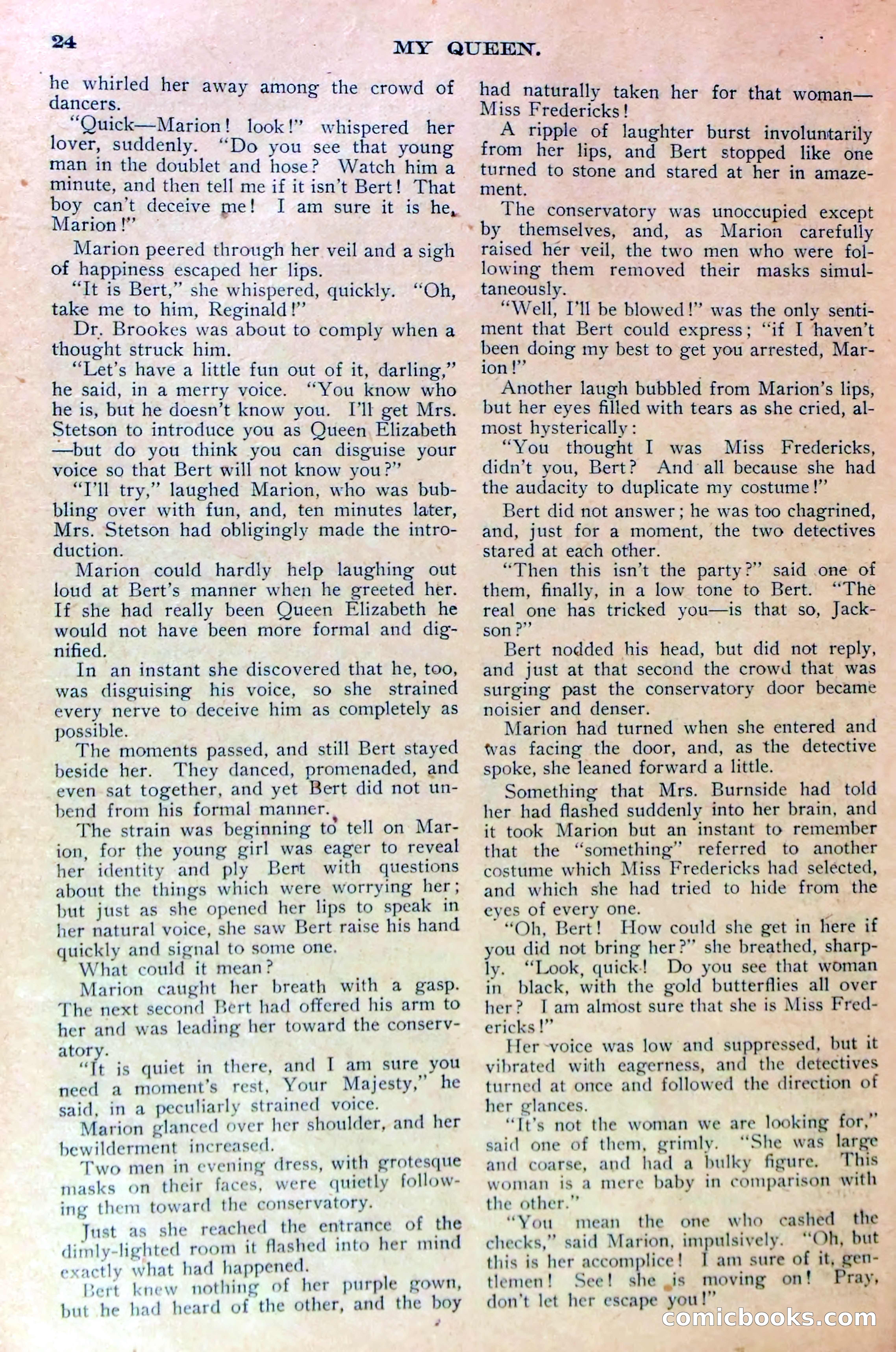 A Lover's Quarrel, or Marion Marlowe's Deceitful Friend — page 27 of 37