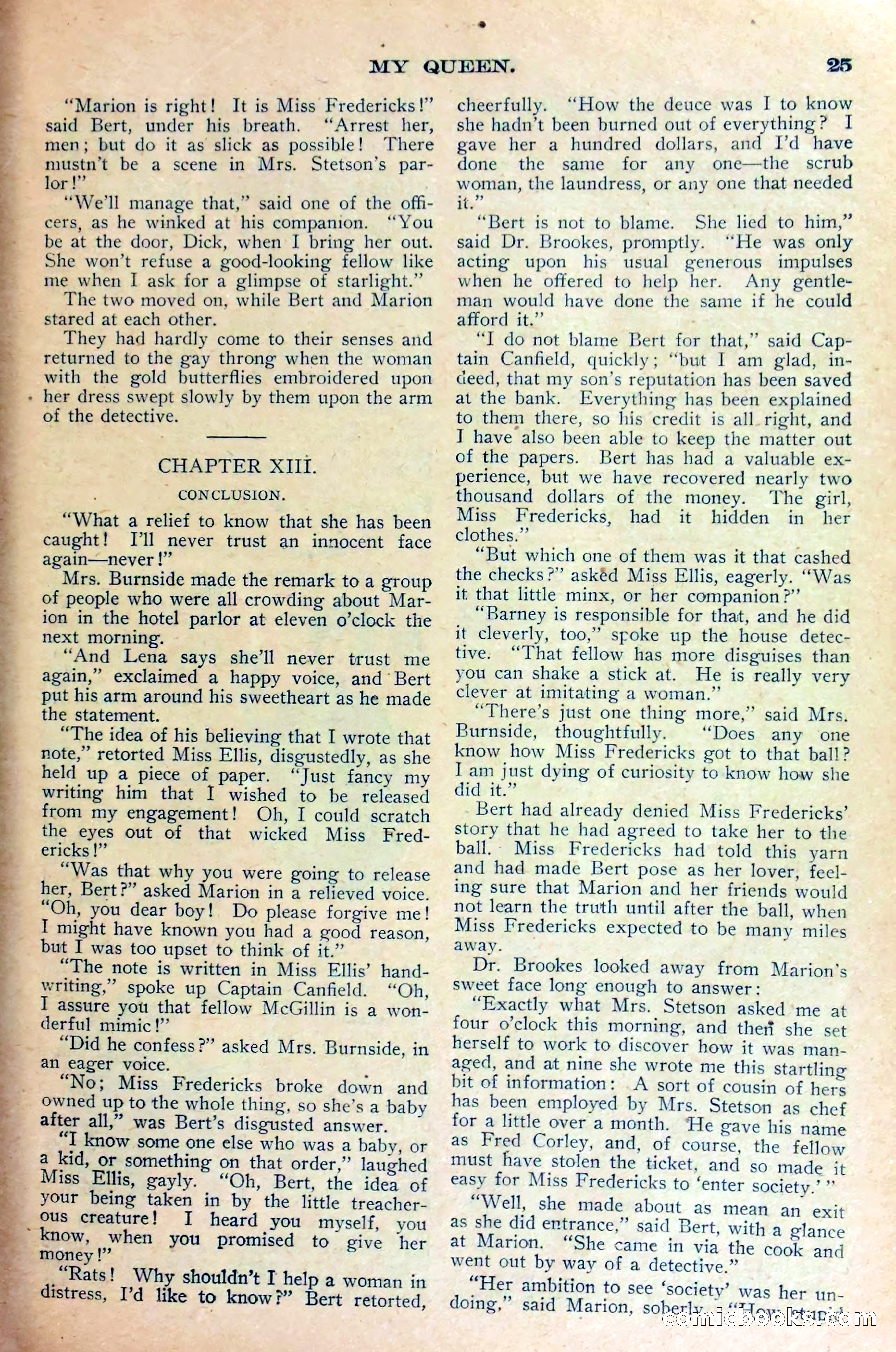 A Lover's Quarrel, or Marion Marlowe's Deceitful Friend — page 28 of 37