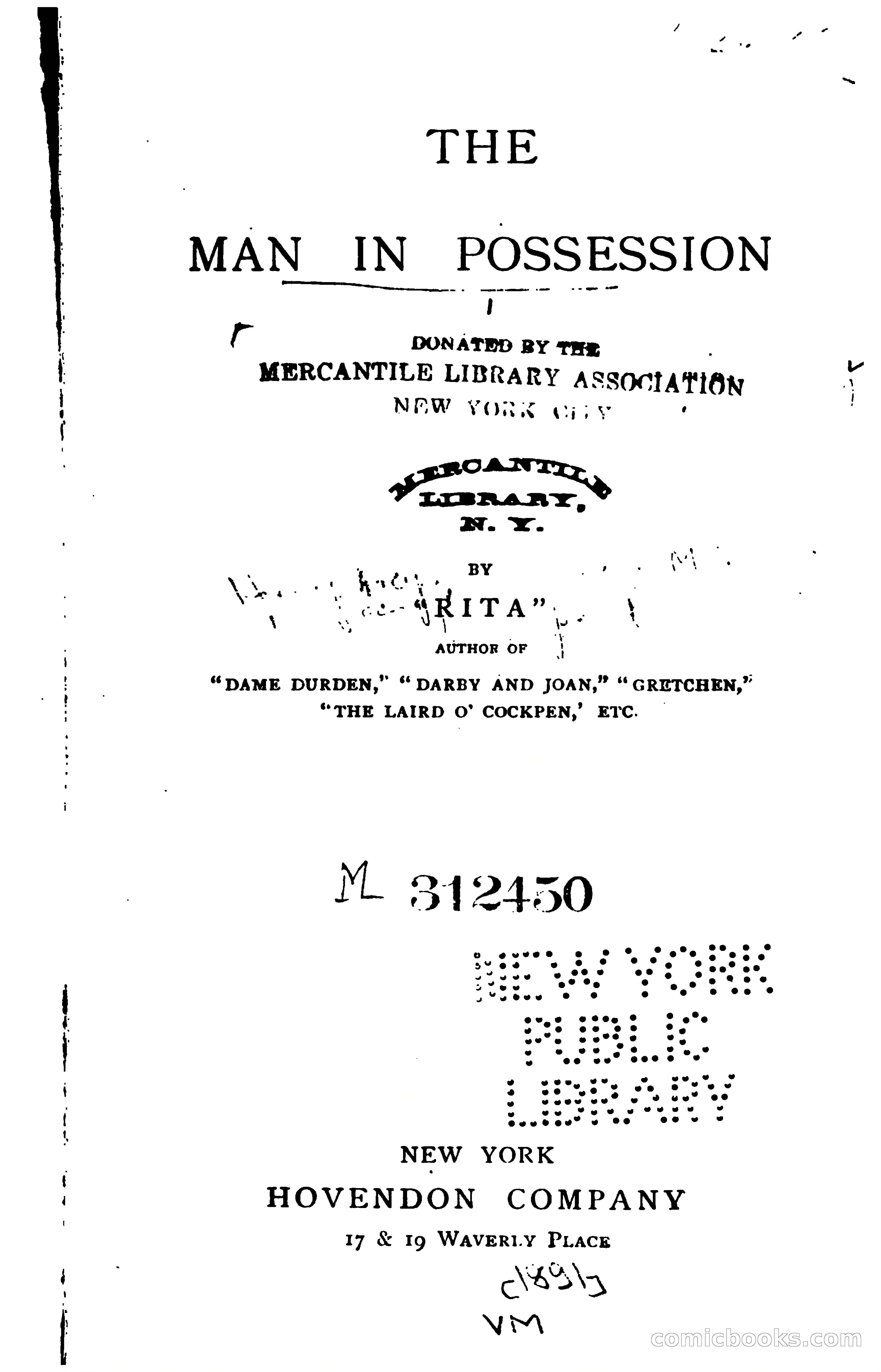 The Man in Possession — page 8 of 325