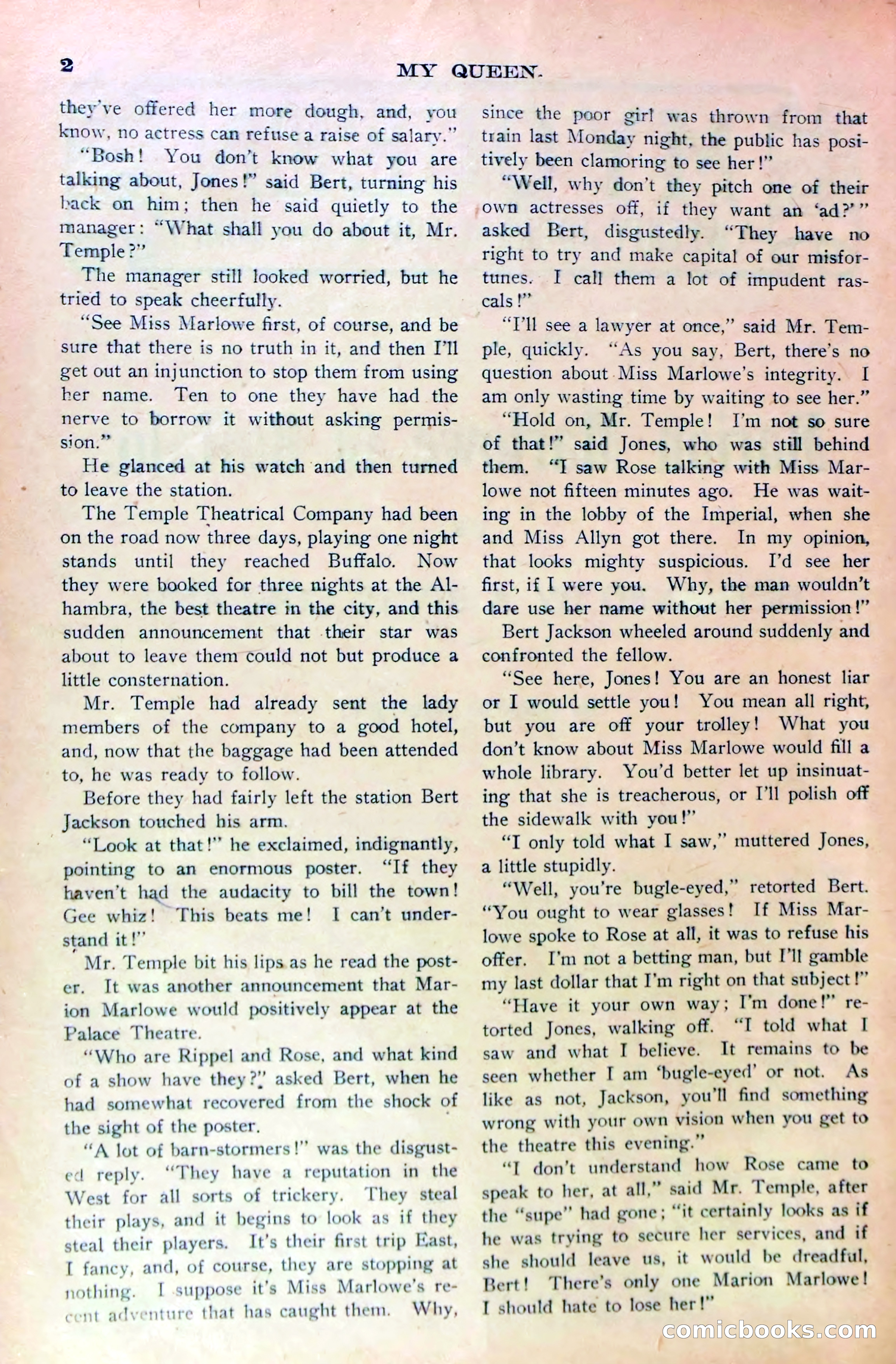 Marion Marlowe in Buffalo, or, Betrayed by a Rival Company — page 5 of 37
