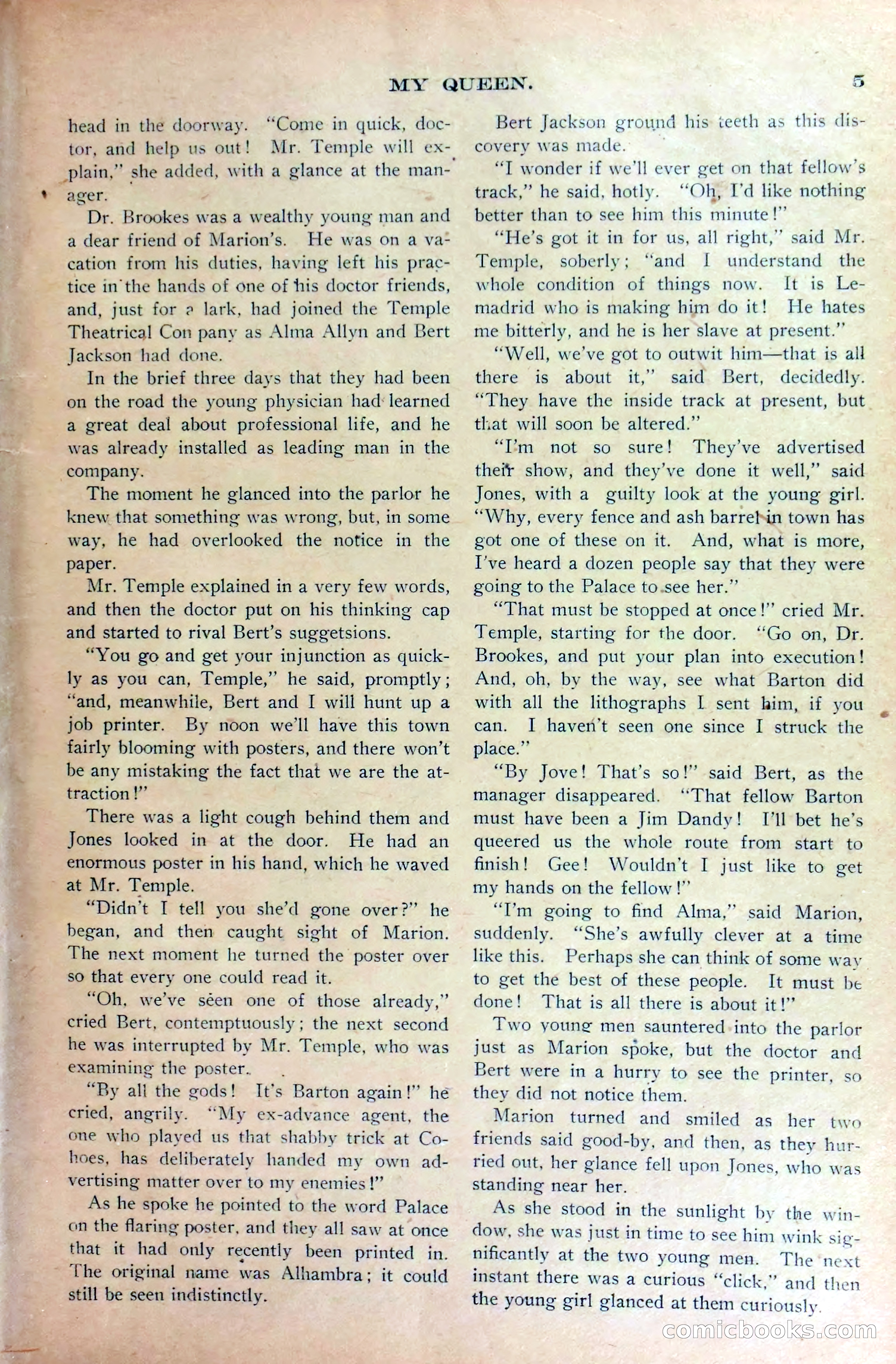 Marion Marlowe in Buffalo, or, Betrayed by a Rival Company — page 8 of 37