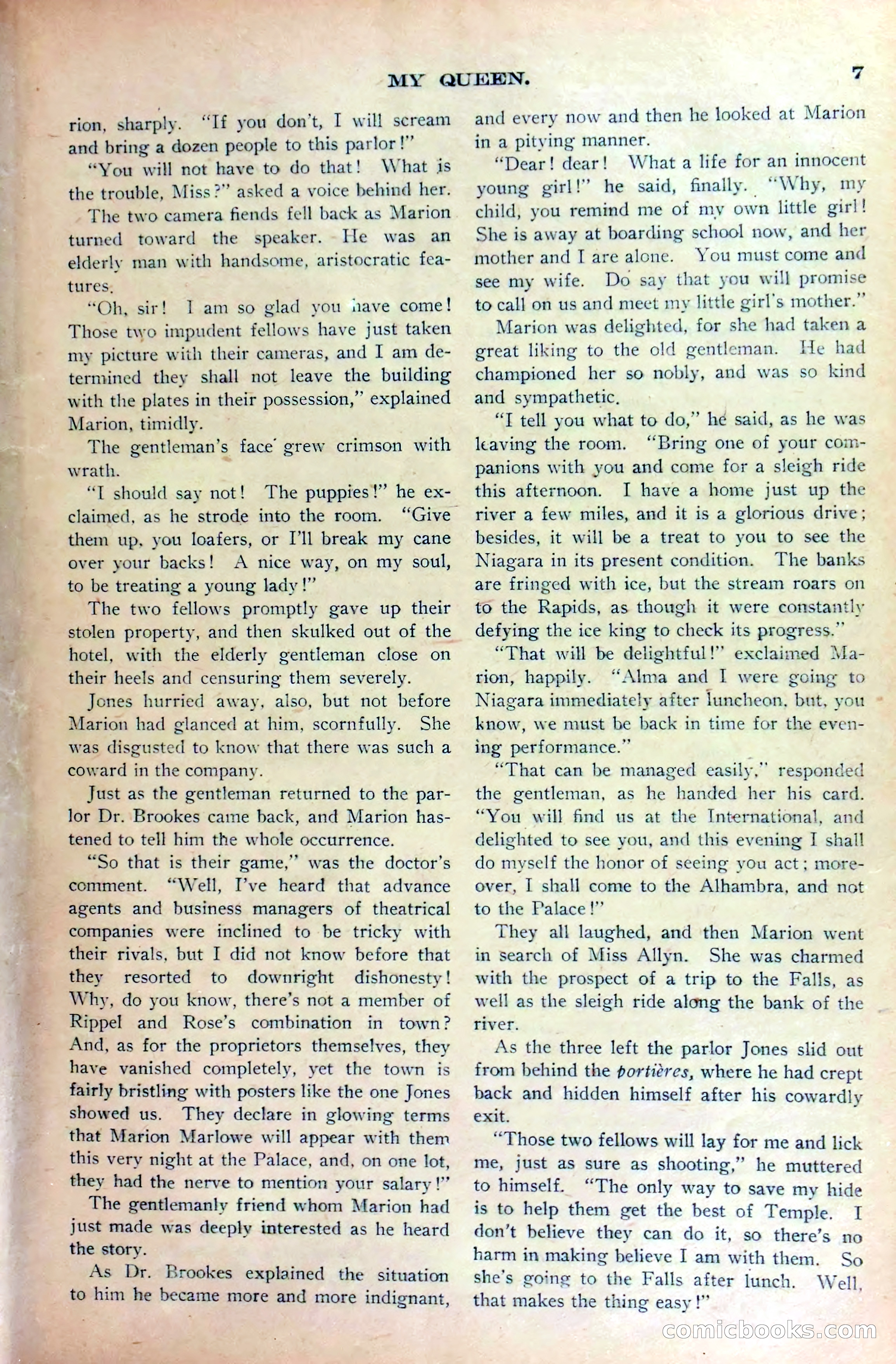 Marion Marlowe in Buffalo, or, Betrayed by a Rival Company — page 10 of 37