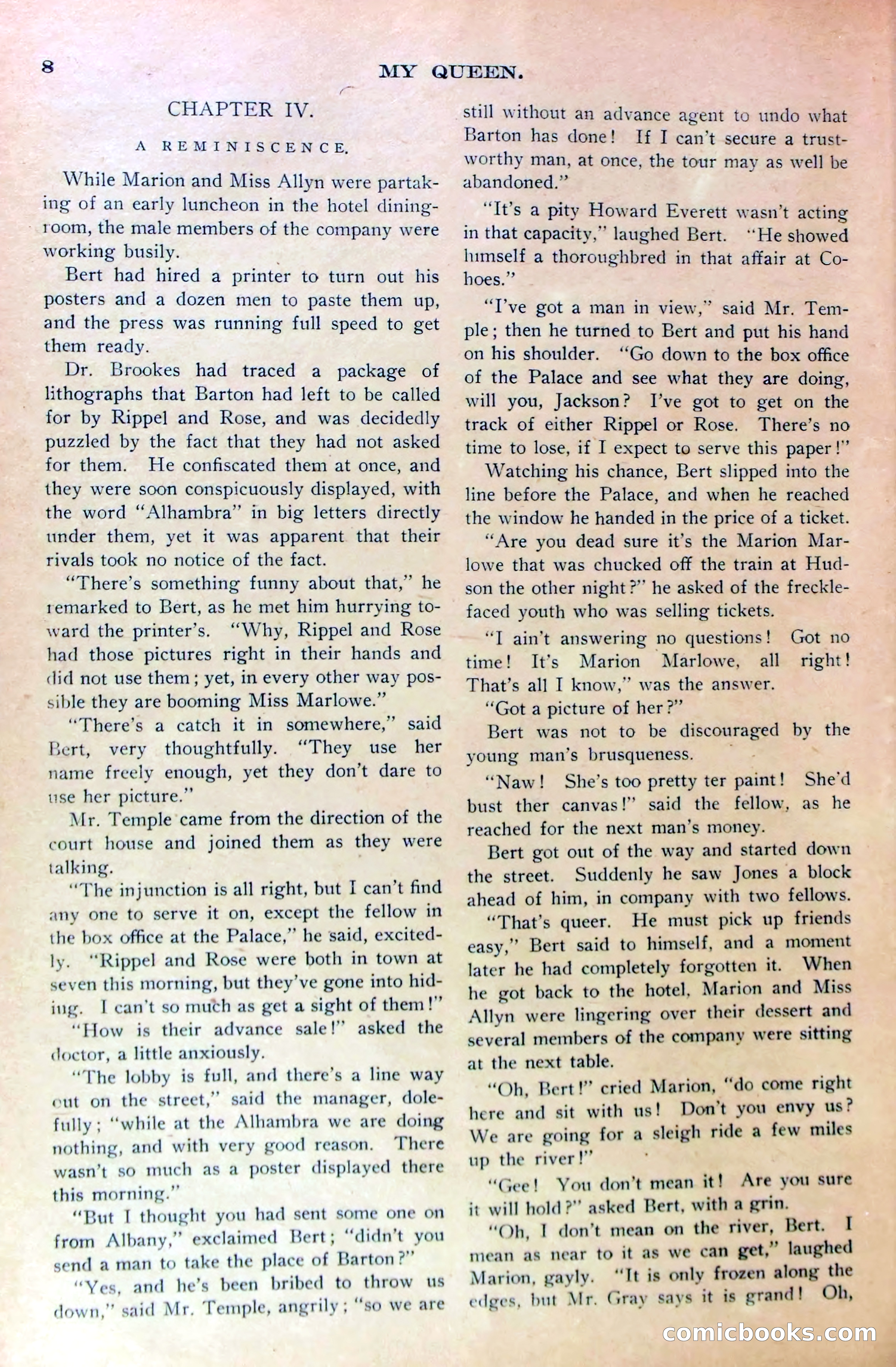 Marion Marlowe in Buffalo, or, Betrayed by a Rival Company — page 11 of 37