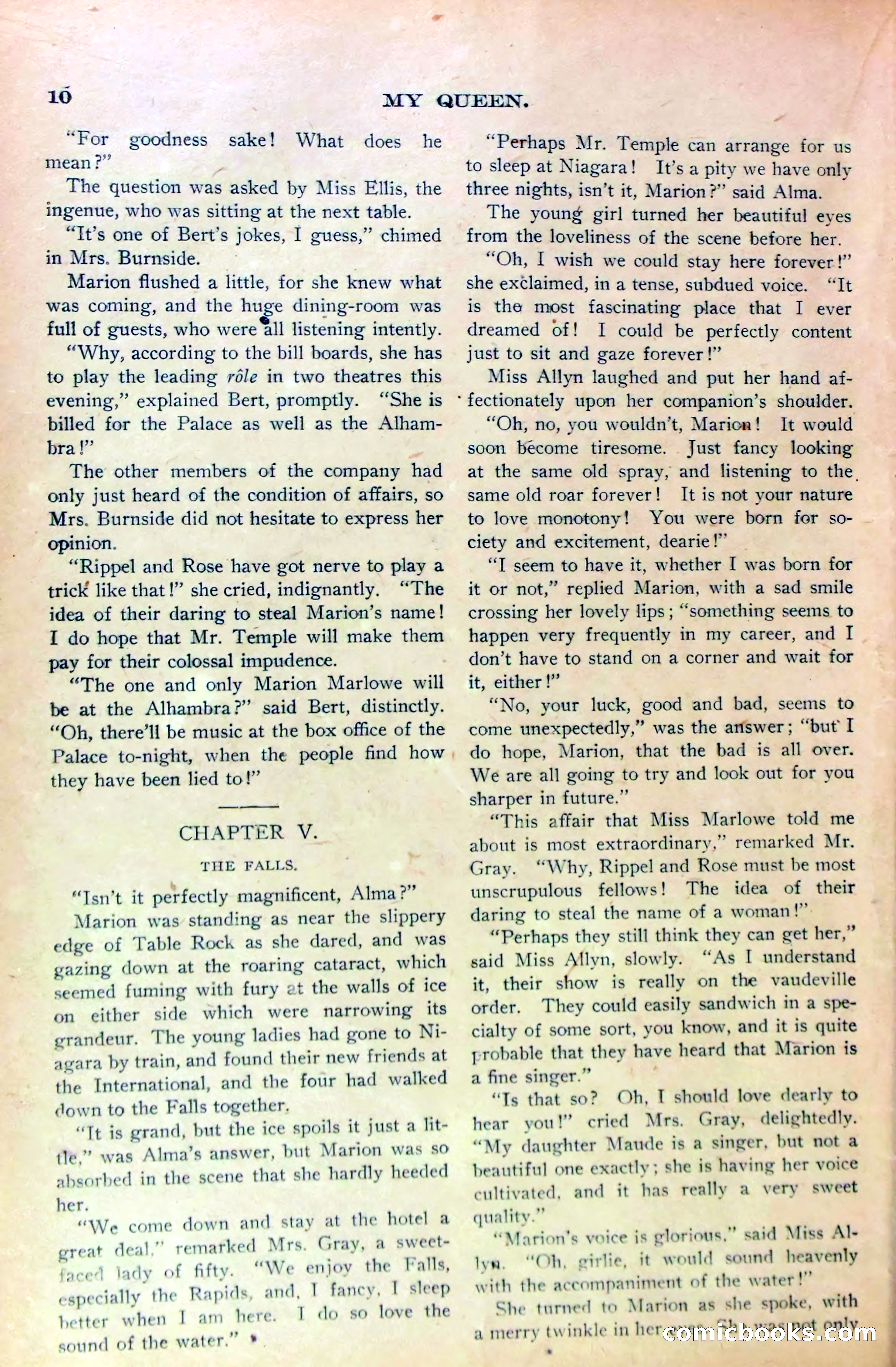 Marion Marlowe in Buffalo, or, Betrayed by a Rival Company — page 13 of 37