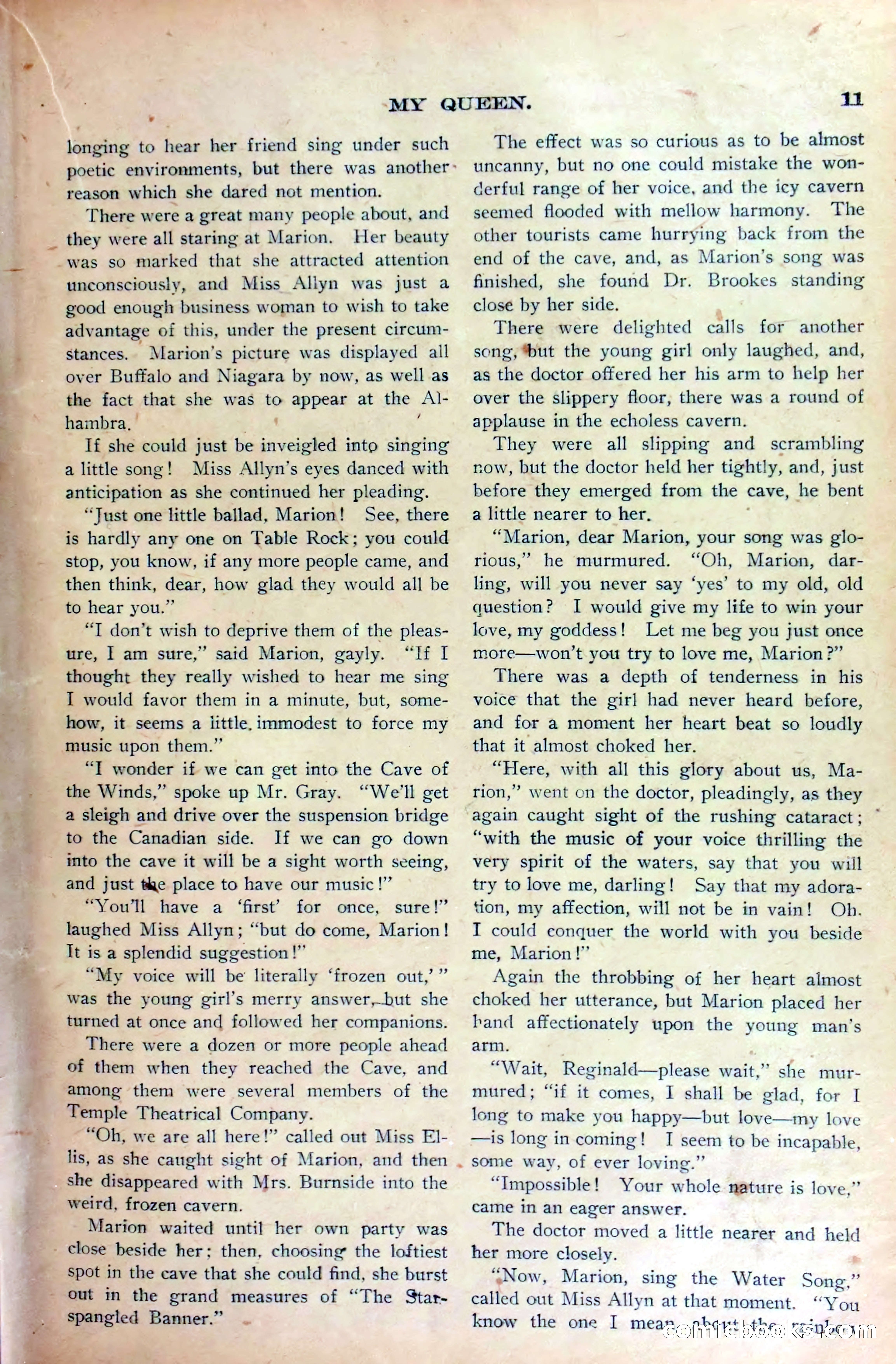 Marion Marlowe in Buffalo, or, Betrayed by a Rival Company — page 14 of 37