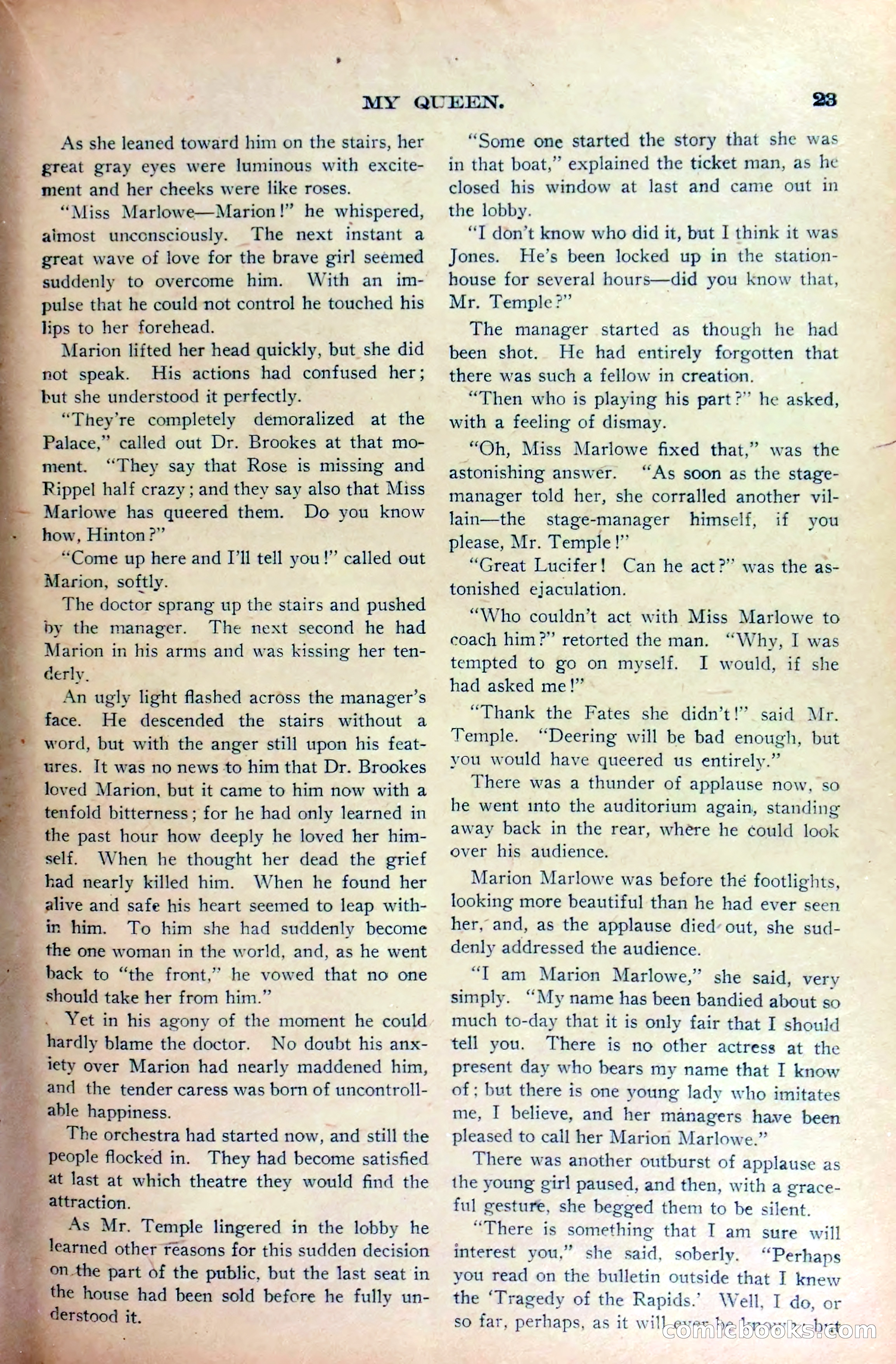 Marion Marlowe in Buffalo, or, Betrayed by a Rival Company — page 26 of 37