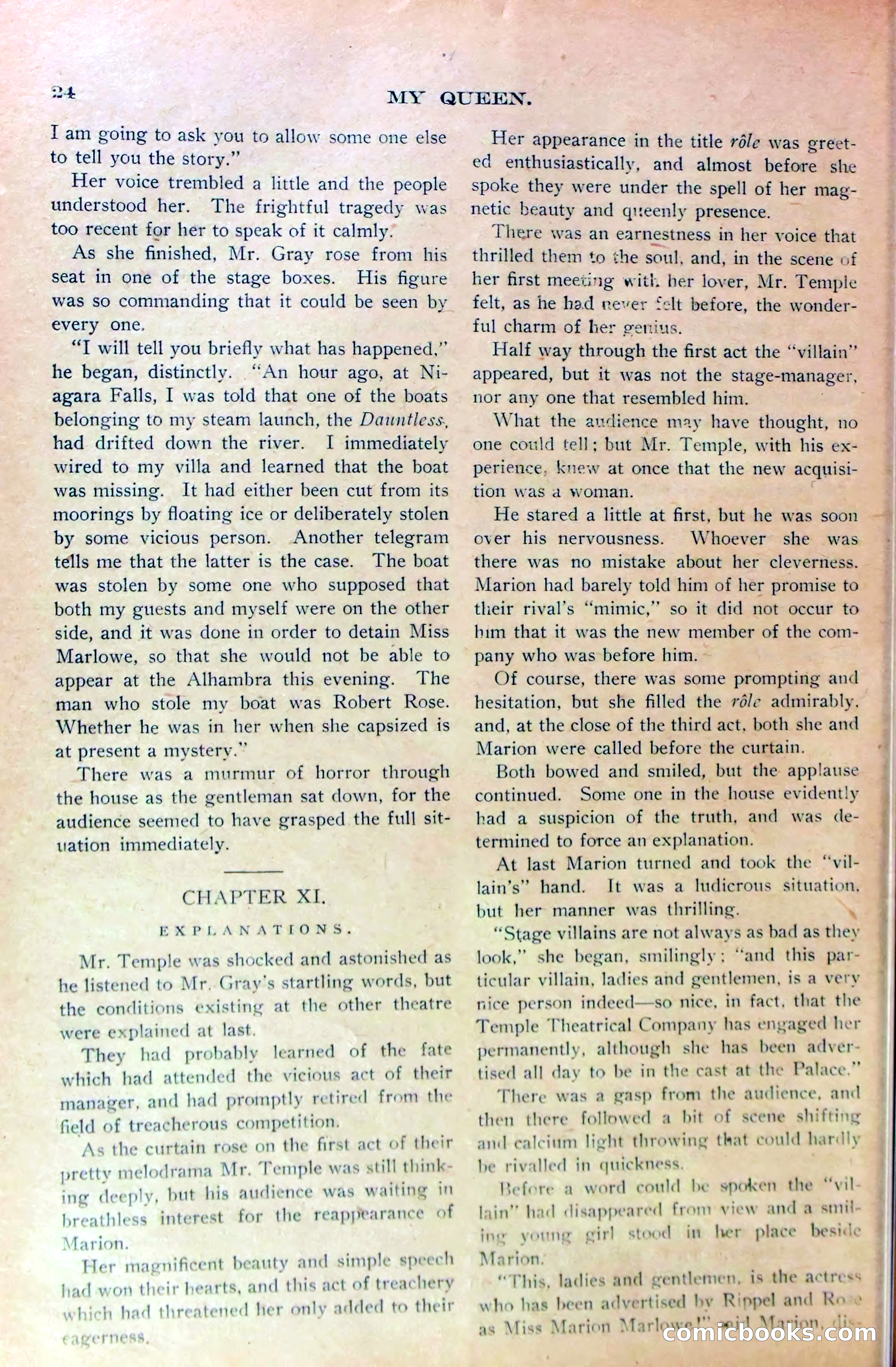 Marion Marlowe in Buffalo, or, Betrayed by a Rival Company — page 27 of 37