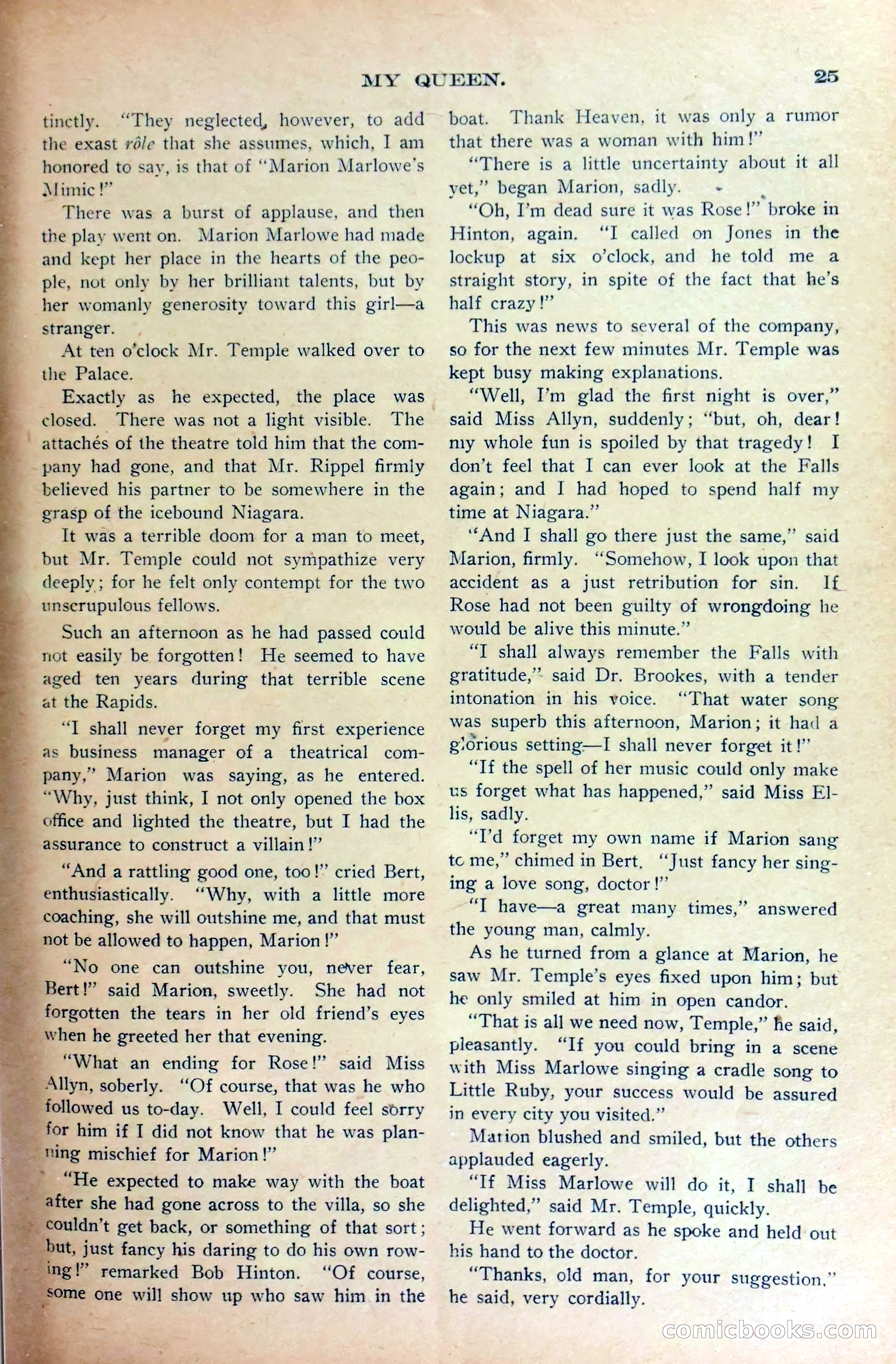 Marion Marlowe in Buffalo, or, Betrayed by a Rival Company — page 28 of 37