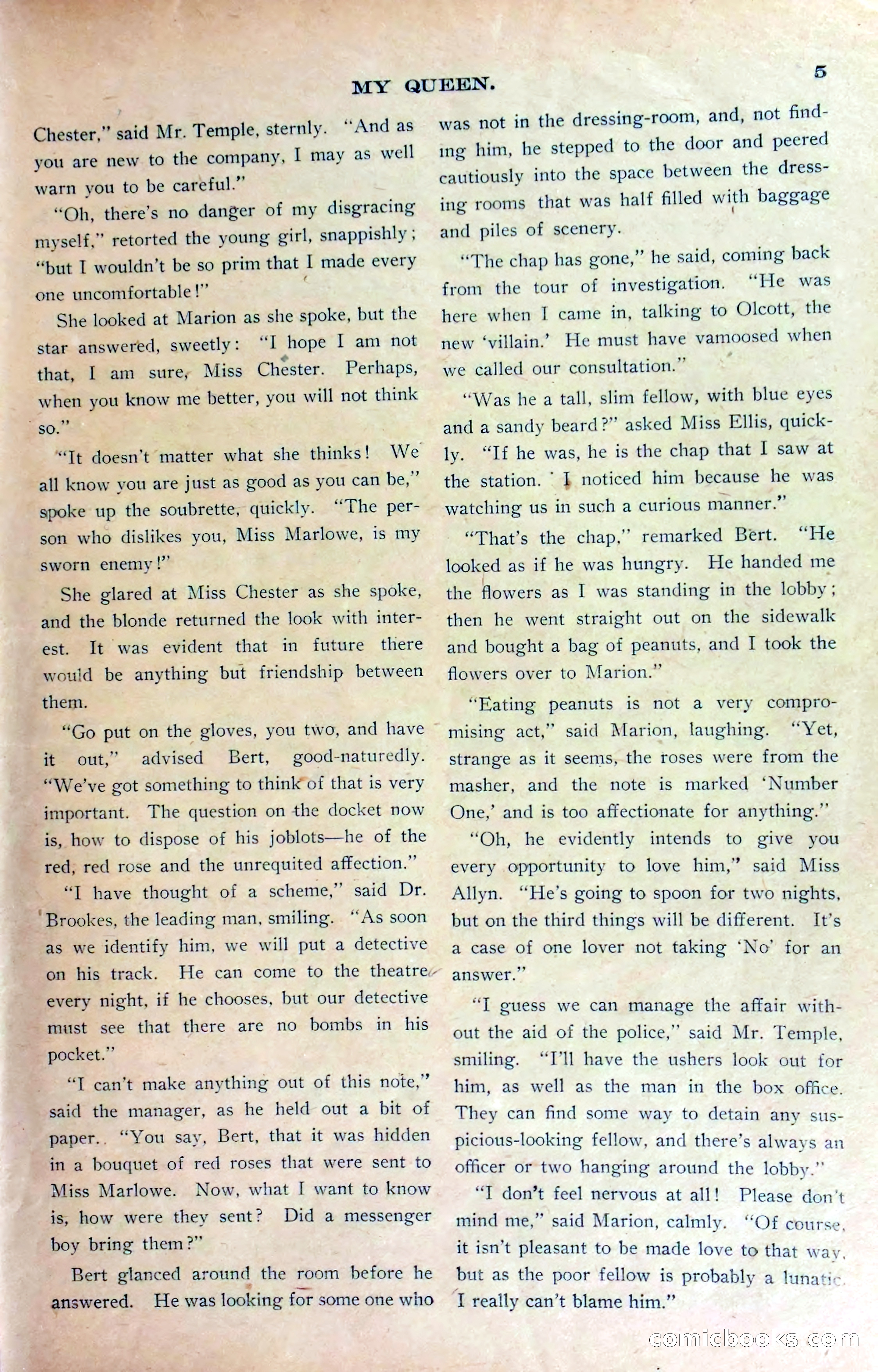 Marion Marlowe in Cleveland, or, The Mystery of the Red Rose — page 8 of 37