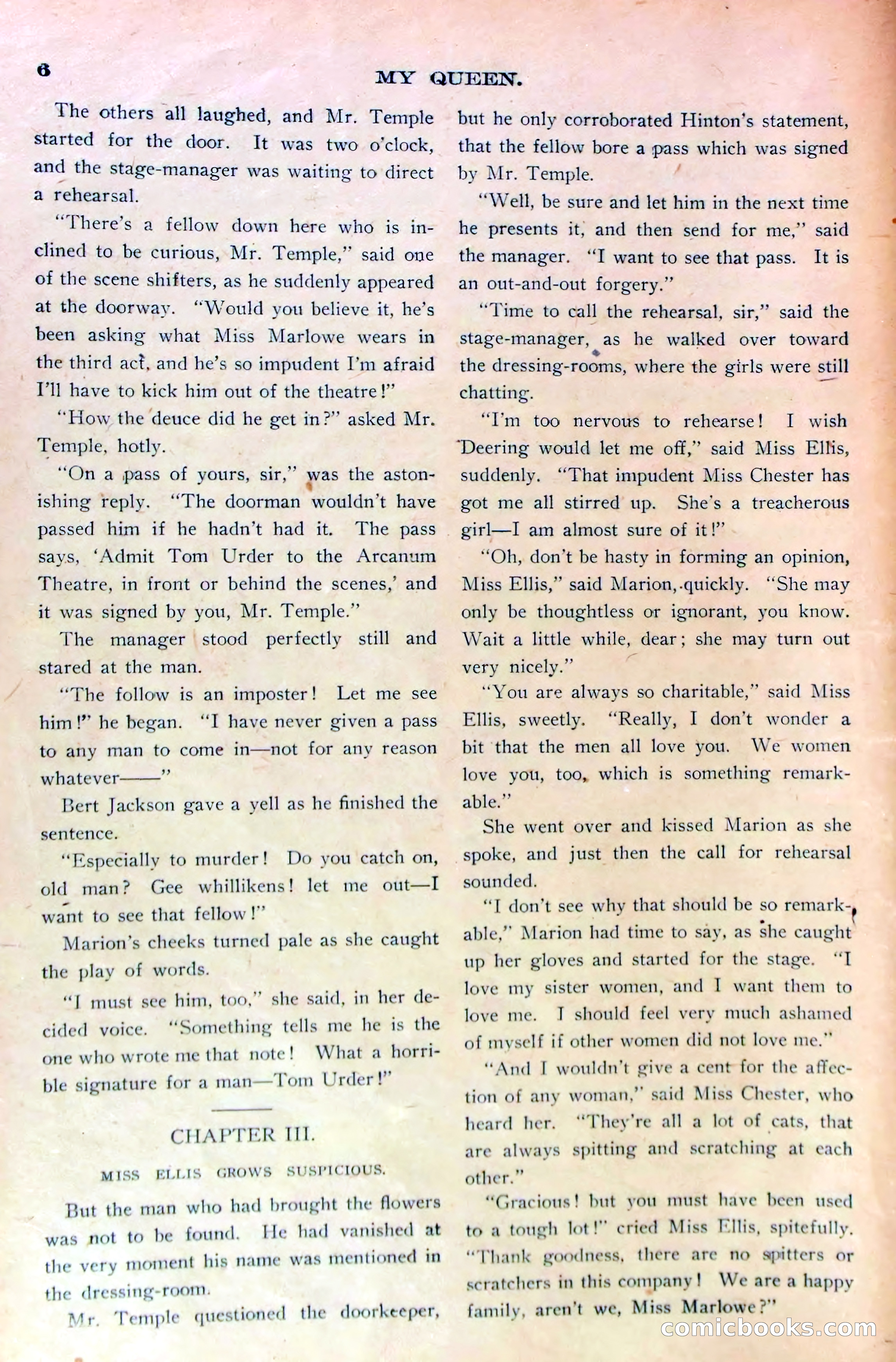 Marion Marlowe in Cleveland, or, The Mystery of the Red Rose — page 9 of 37