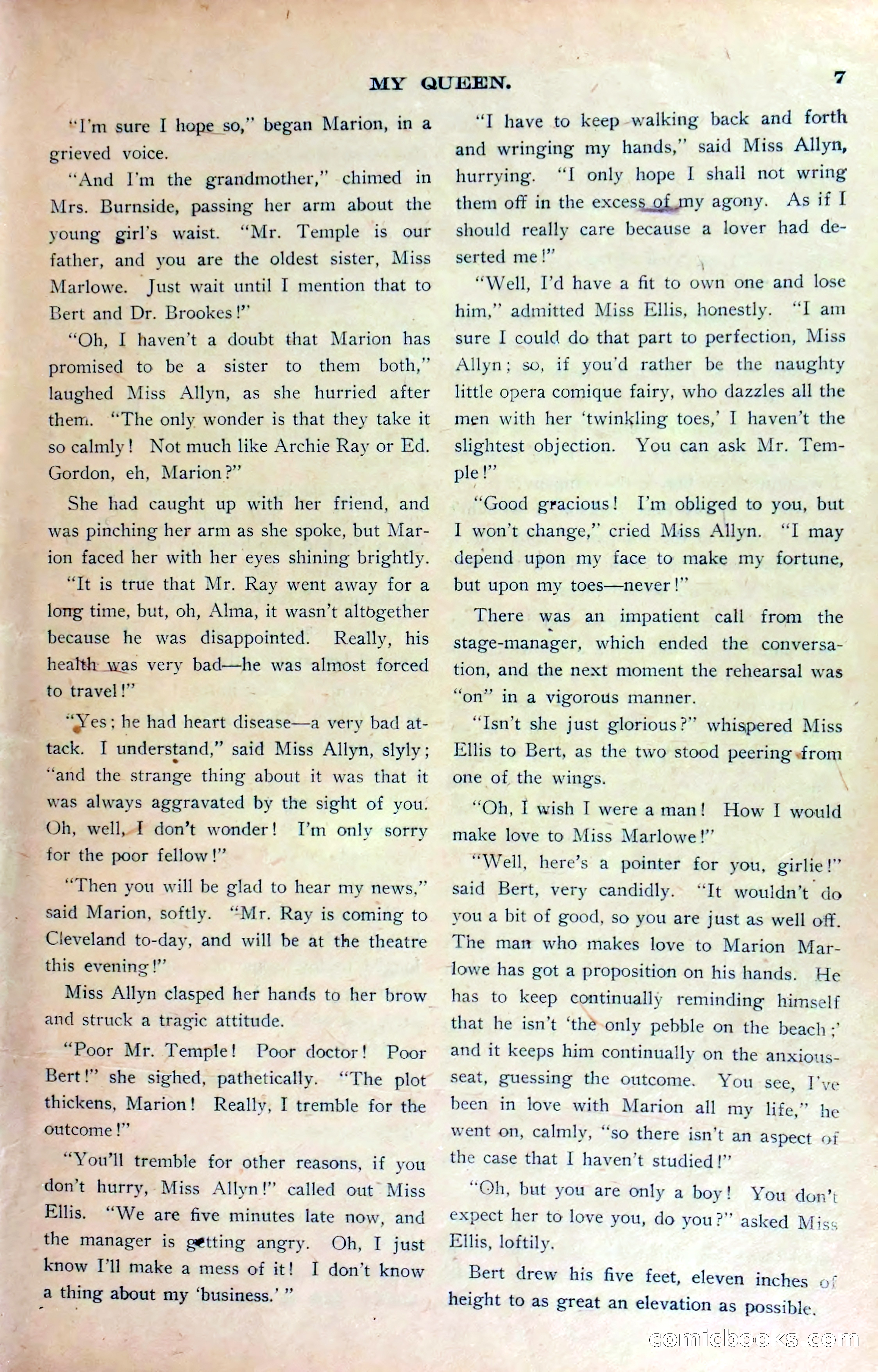 Marion Marlowe in Cleveland, or, The Mystery of the Red Rose — page 10 of 37