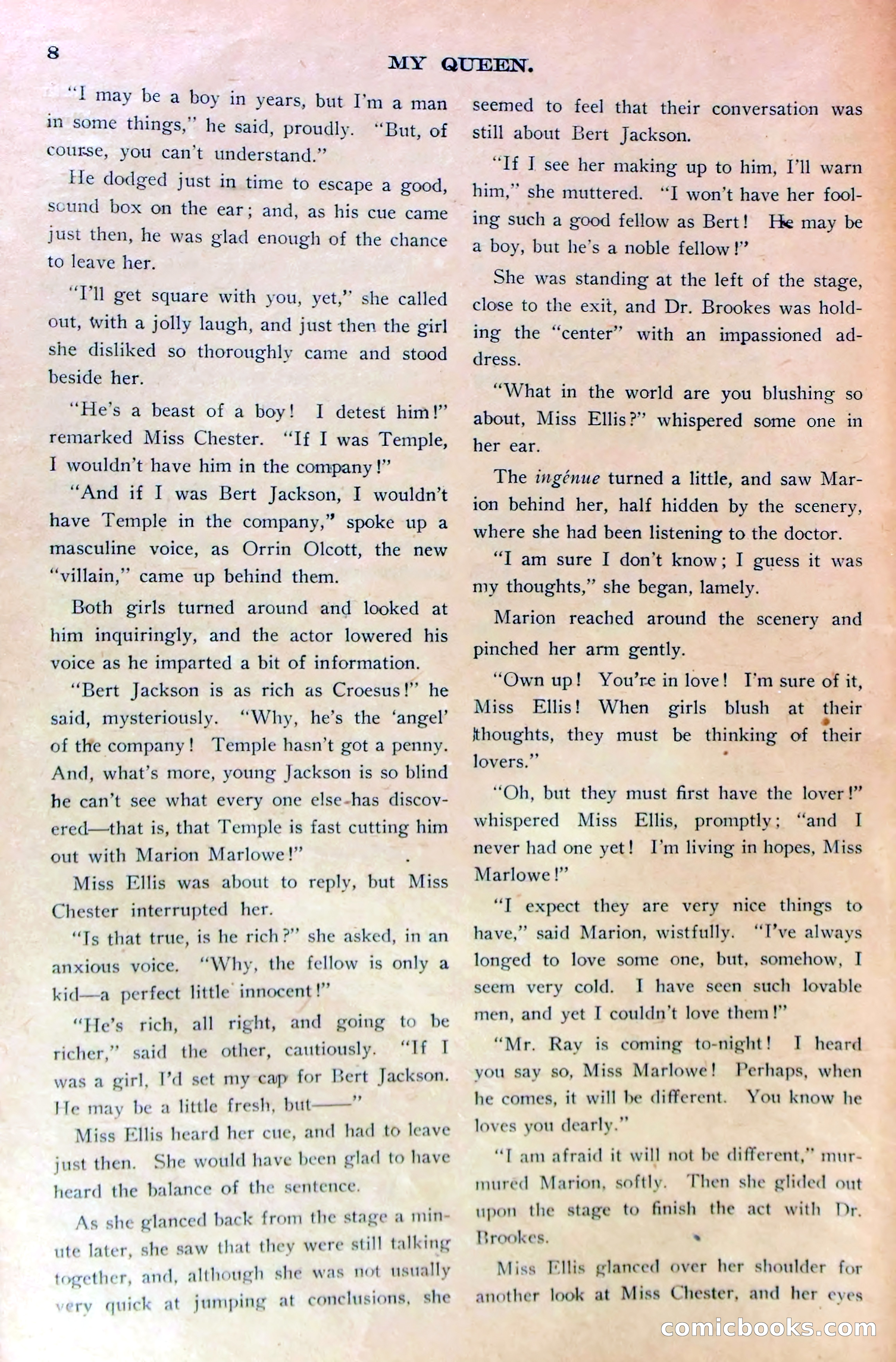 Marion Marlowe in Cleveland, or, The Mystery of the Red Rose — page 11 of 37