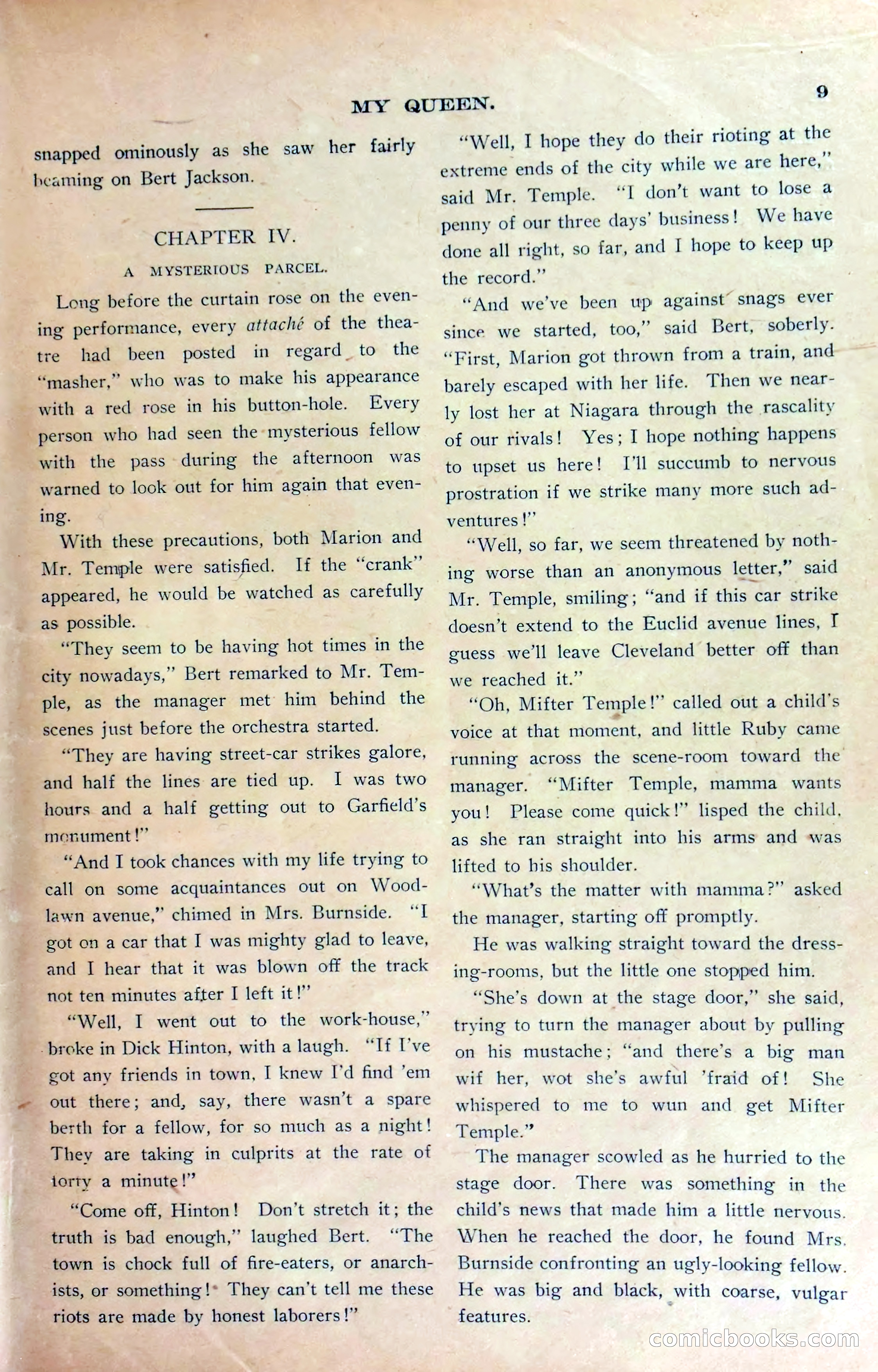 Marion Marlowe in Cleveland, or, The Mystery of the Red Rose — page 12 of 37