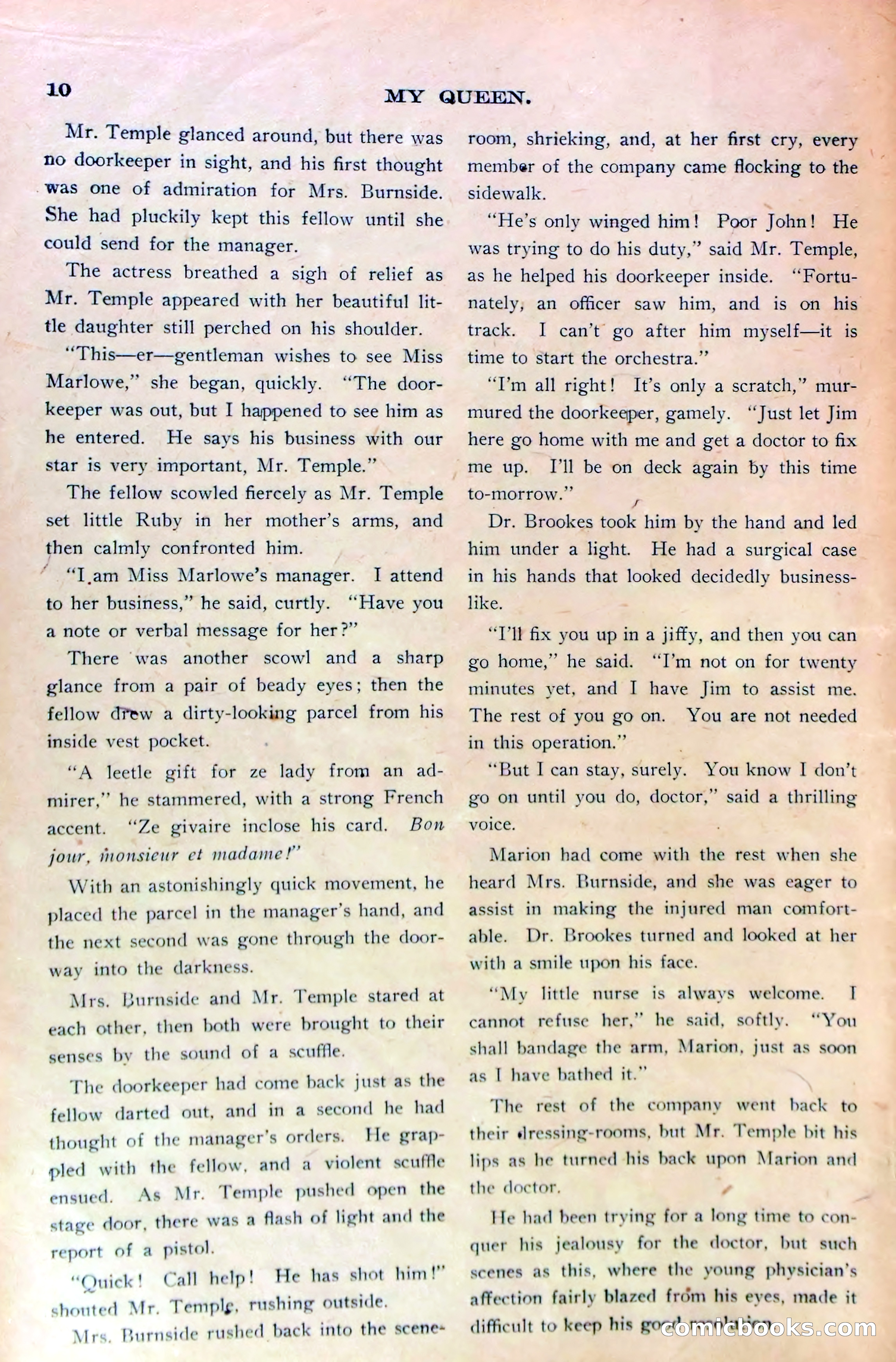 Marion Marlowe in Cleveland, or, The Mystery of the Red Rose — page 13 of 37