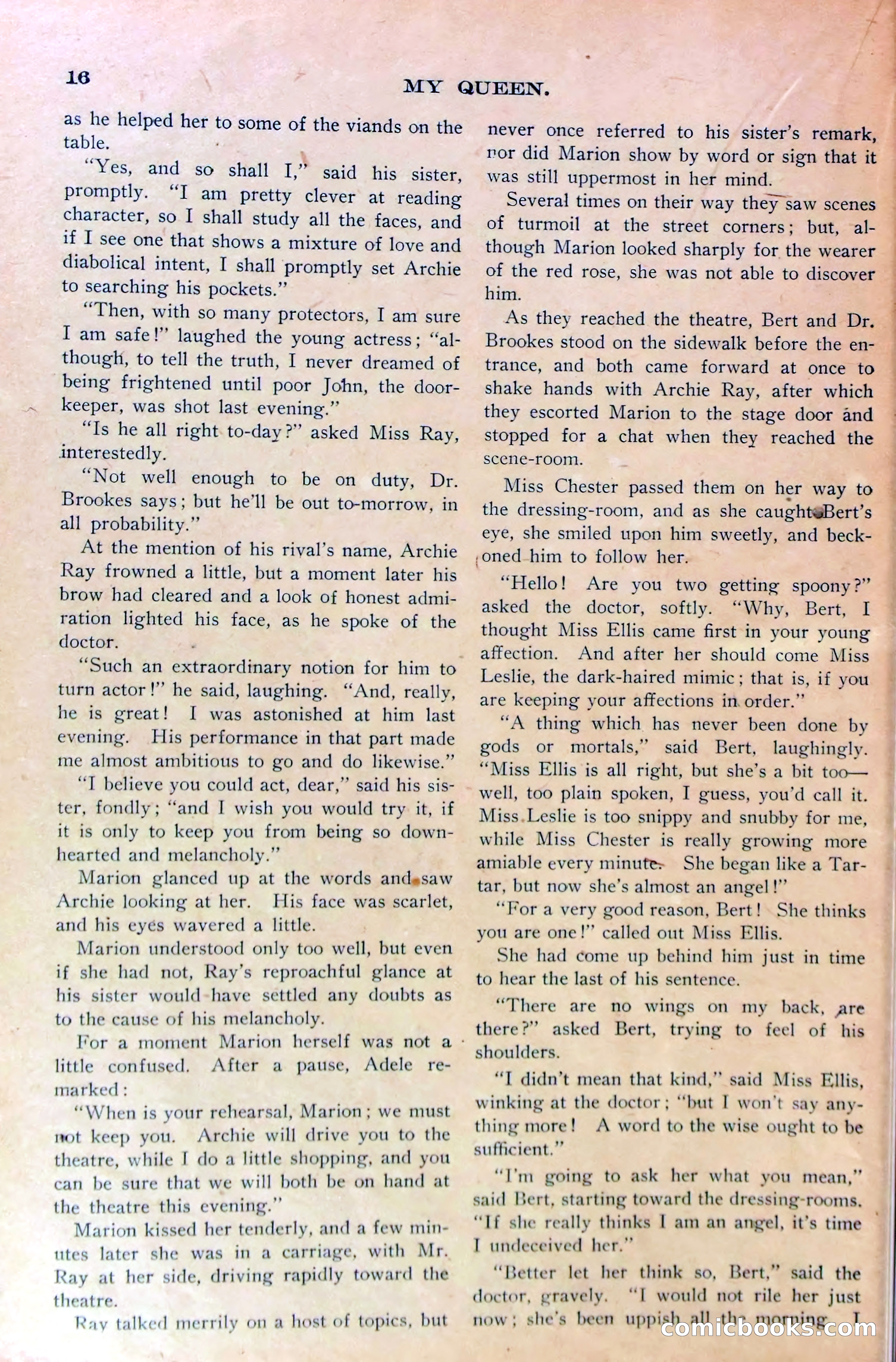 Marion Marlowe in Cleveland, or, The Mystery of the Red Rose — page 19 of 37