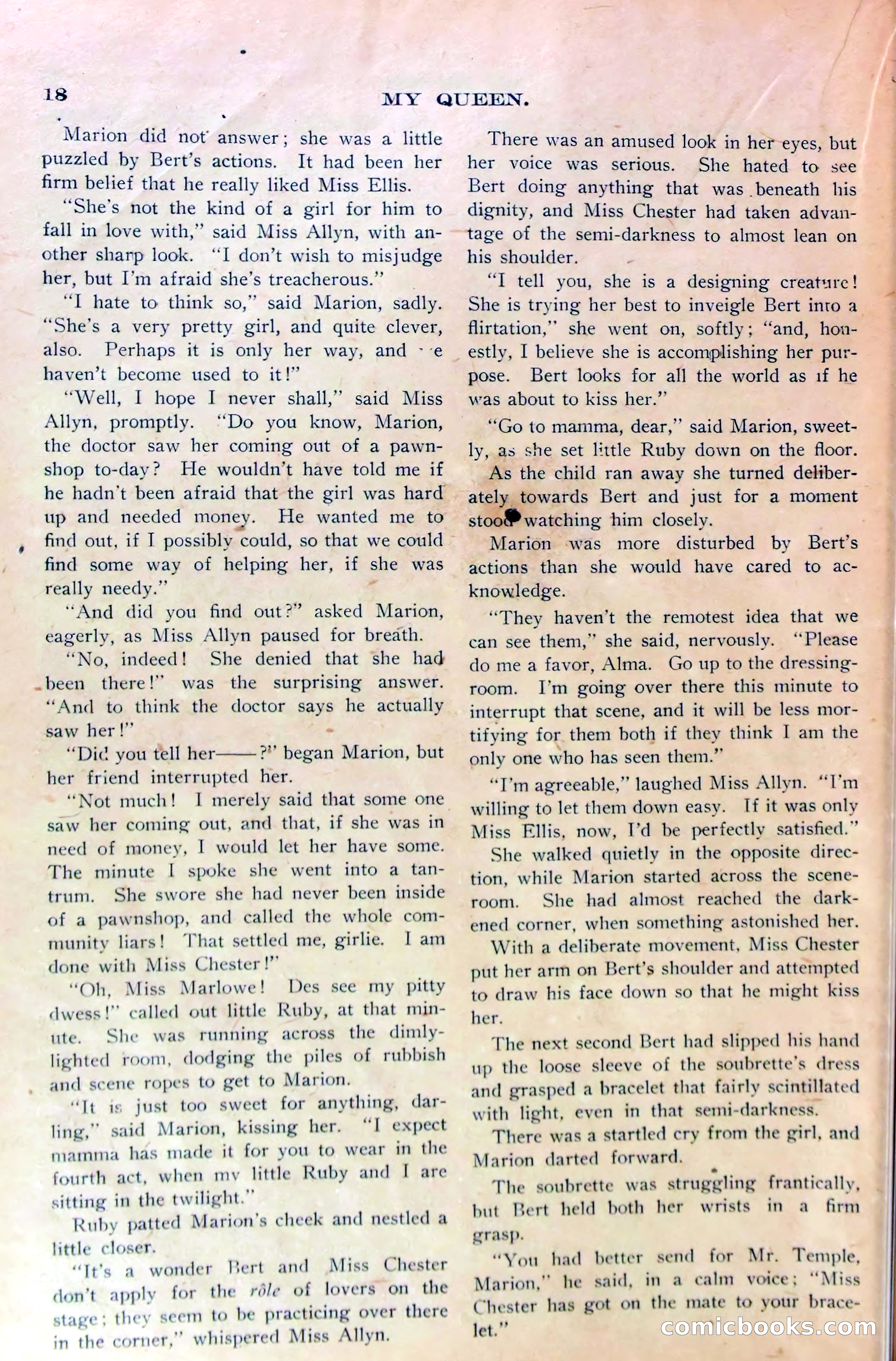 Marion Marlowe in Cleveland, or, The Mystery of the Red Rose — page 21 of 37