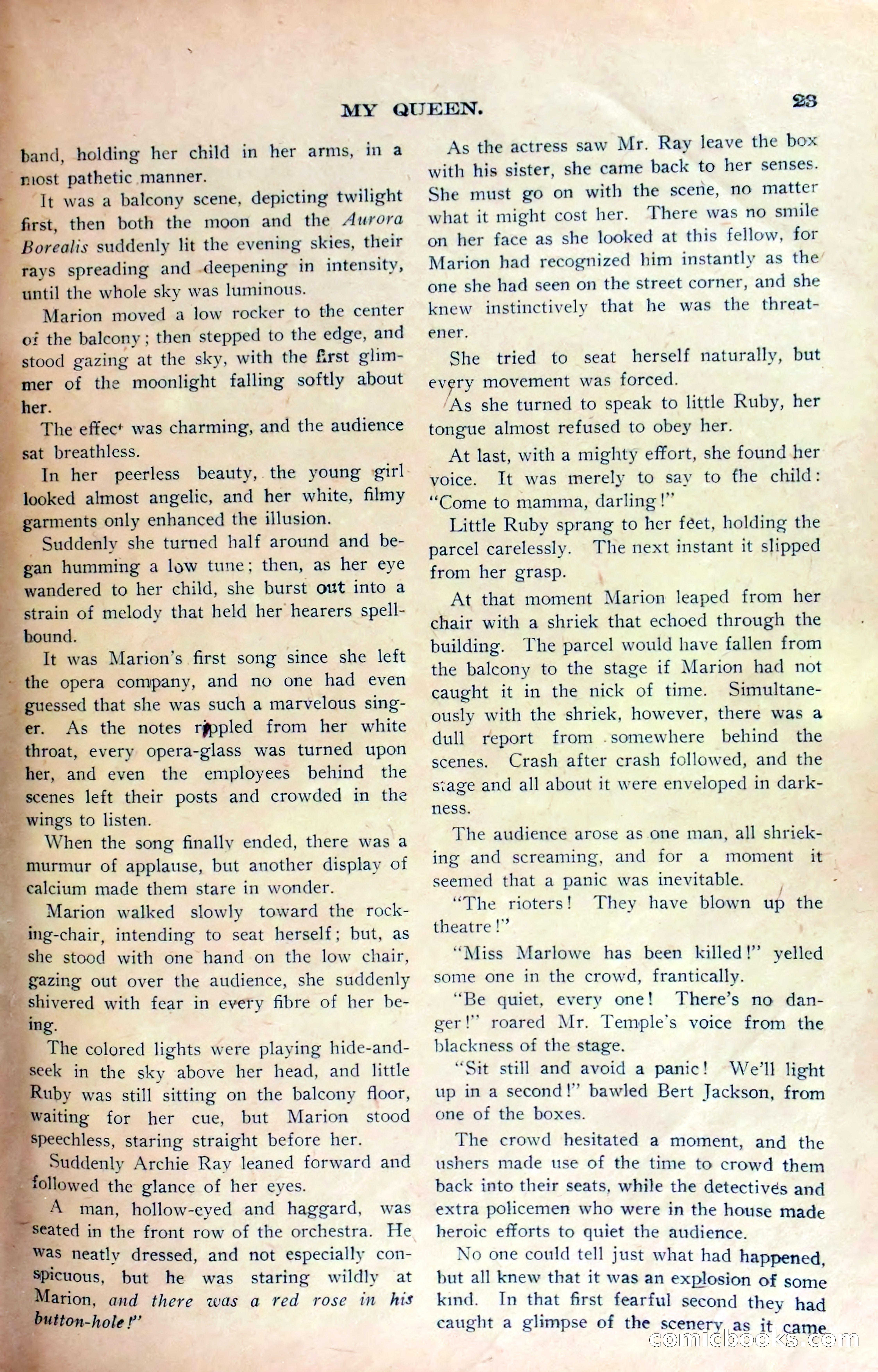 Marion Marlowe in Cleveland, or, The Mystery of the Red Rose — page 26 of 37