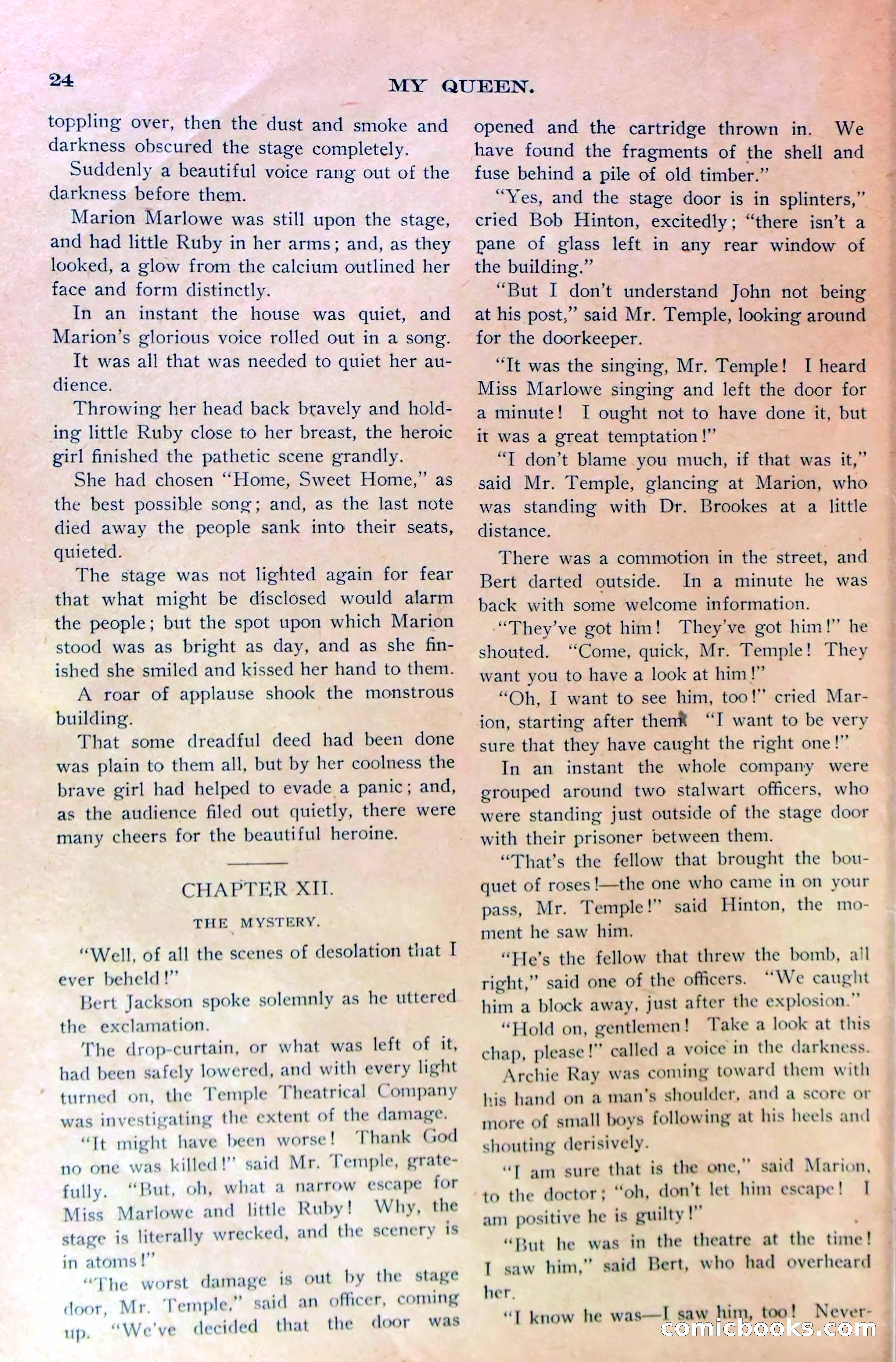 Marion Marlowe in Cleveland, or, The Mystery of the Red Rose — page 27 of 37