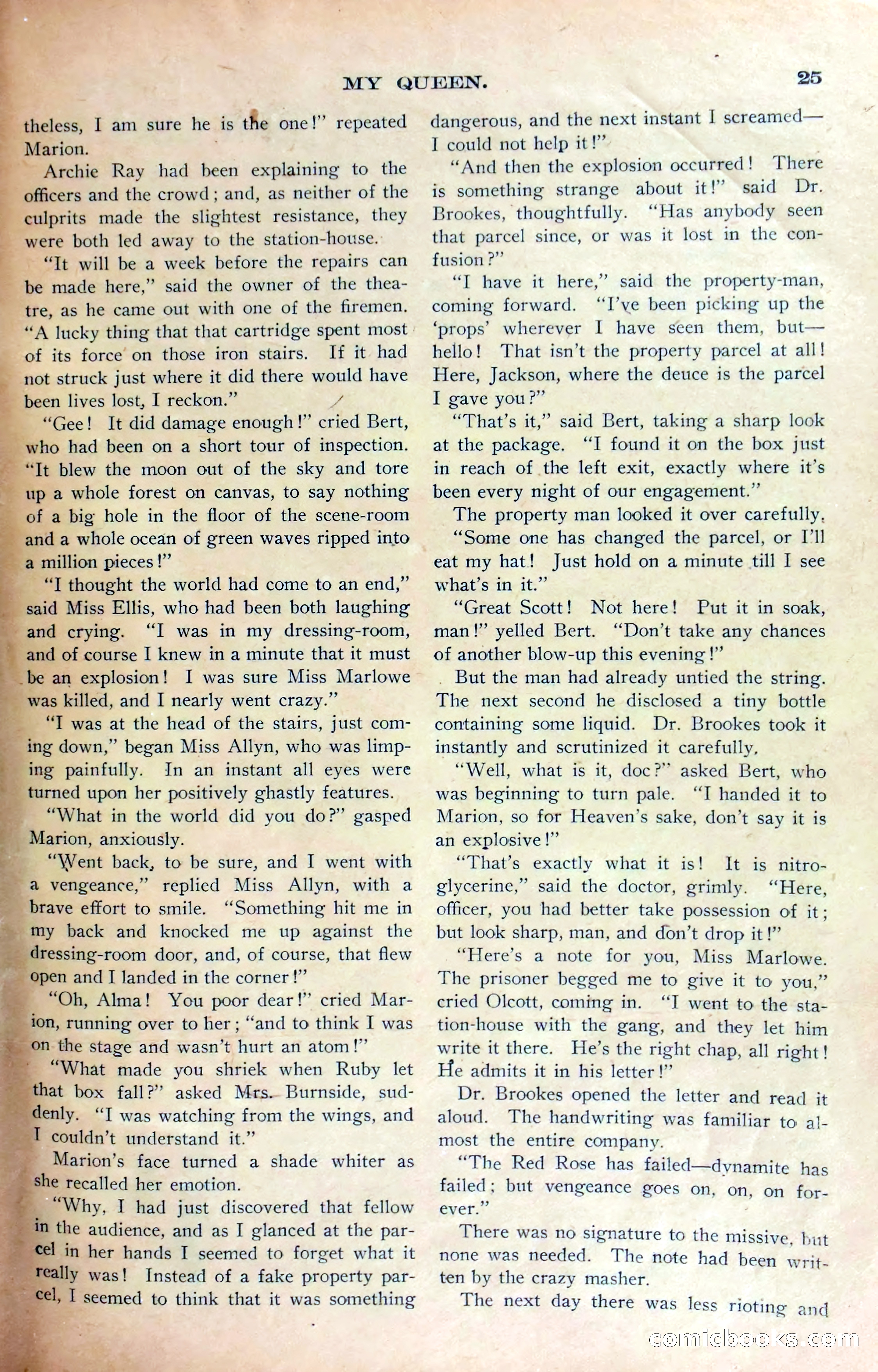Marion Marlowe in Cleveland, or, The Mystery of the Red Rose — page 28 of 37