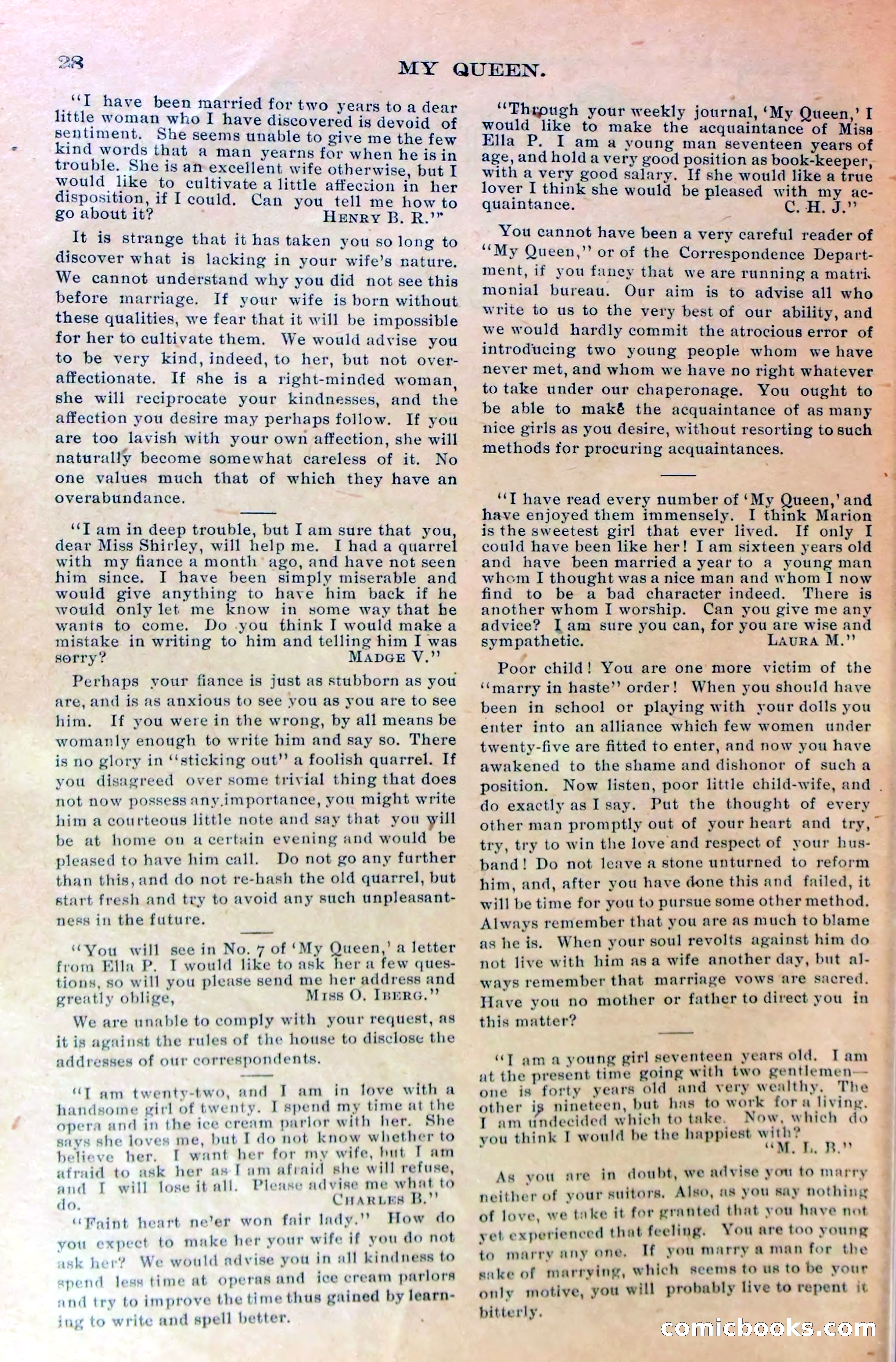 Marion Marlowe in Cleveland, or, The Mystery of the Red Rose — page 31 of 37