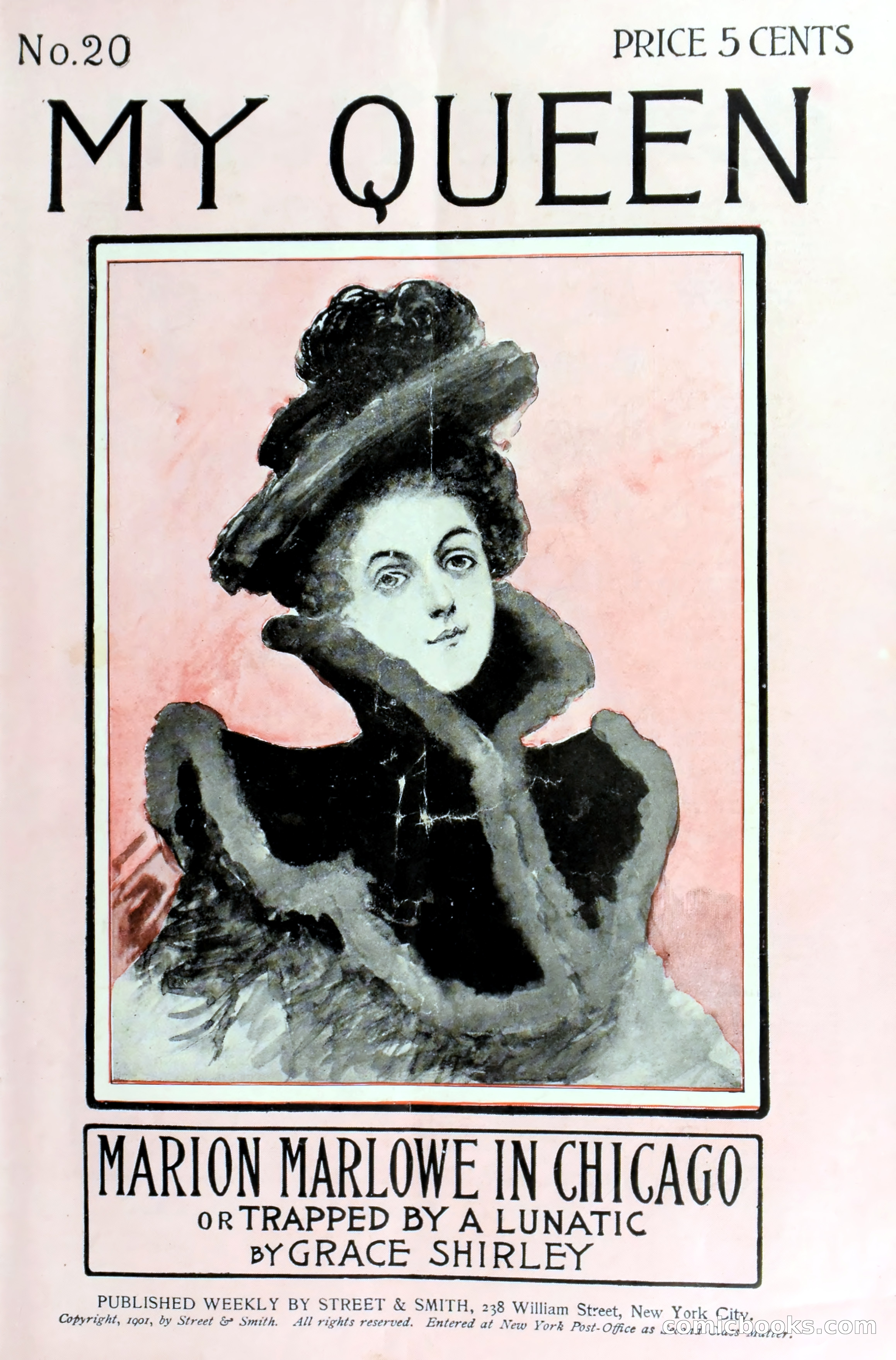Marion Marlowe in Chicago, or, Trapped by a Lunatic by Shirley, Grace