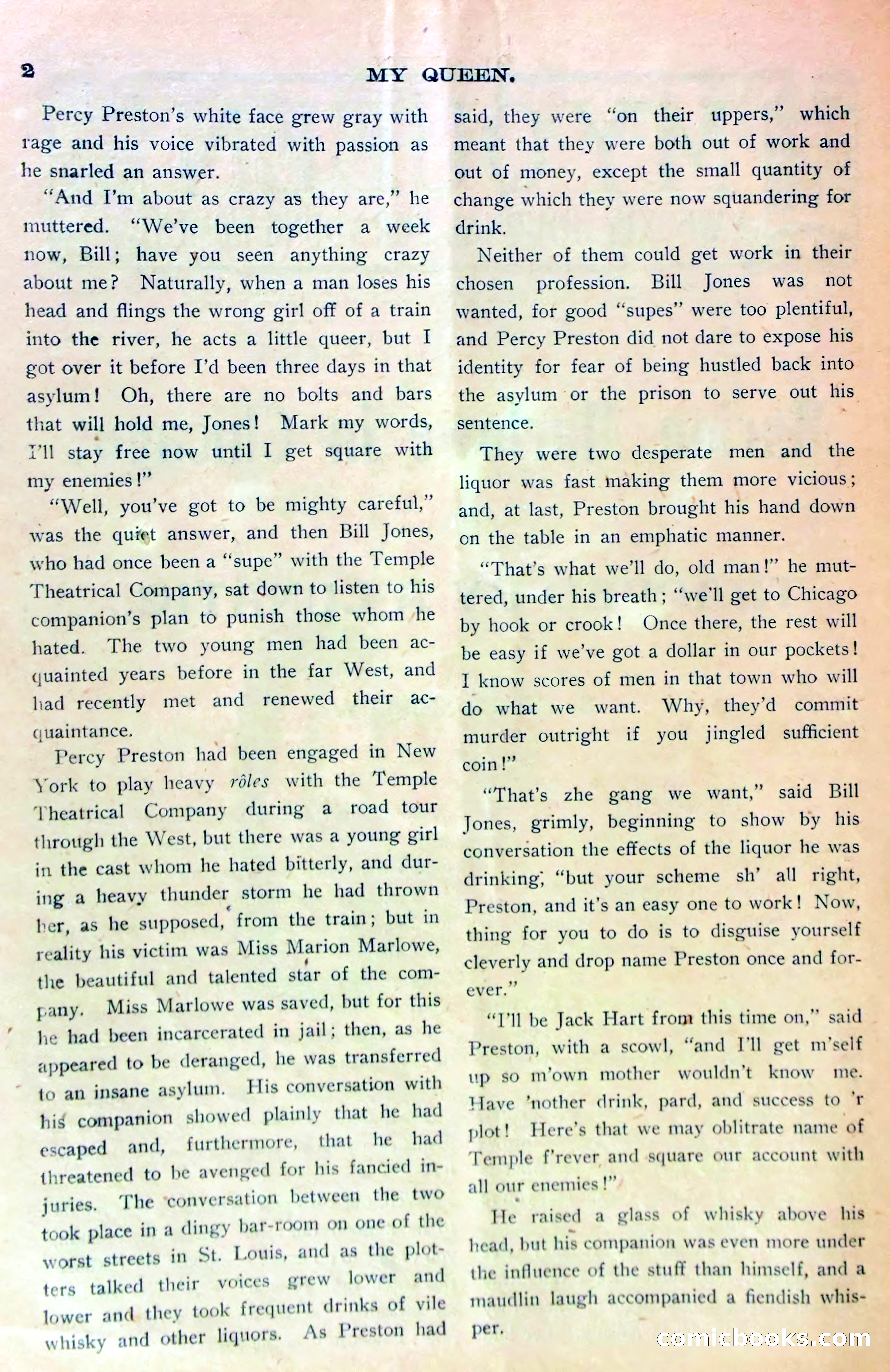 Marion Marlowe in Chicago, or, Trapped by a Lunatic — page 5 of 37