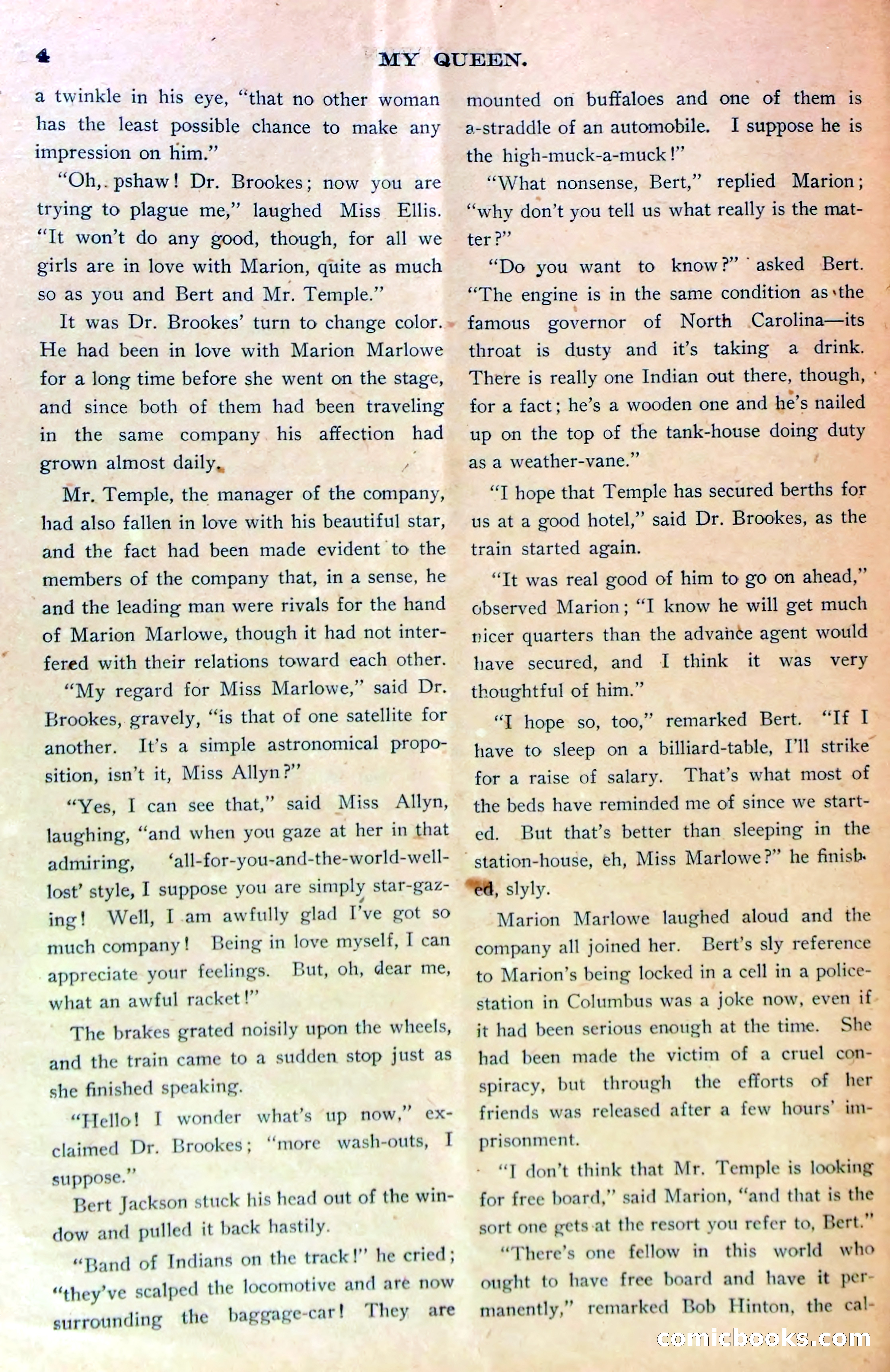 Marion Marlowe in Chicago, or, Trapped by a Lunatic — page 7 of 37