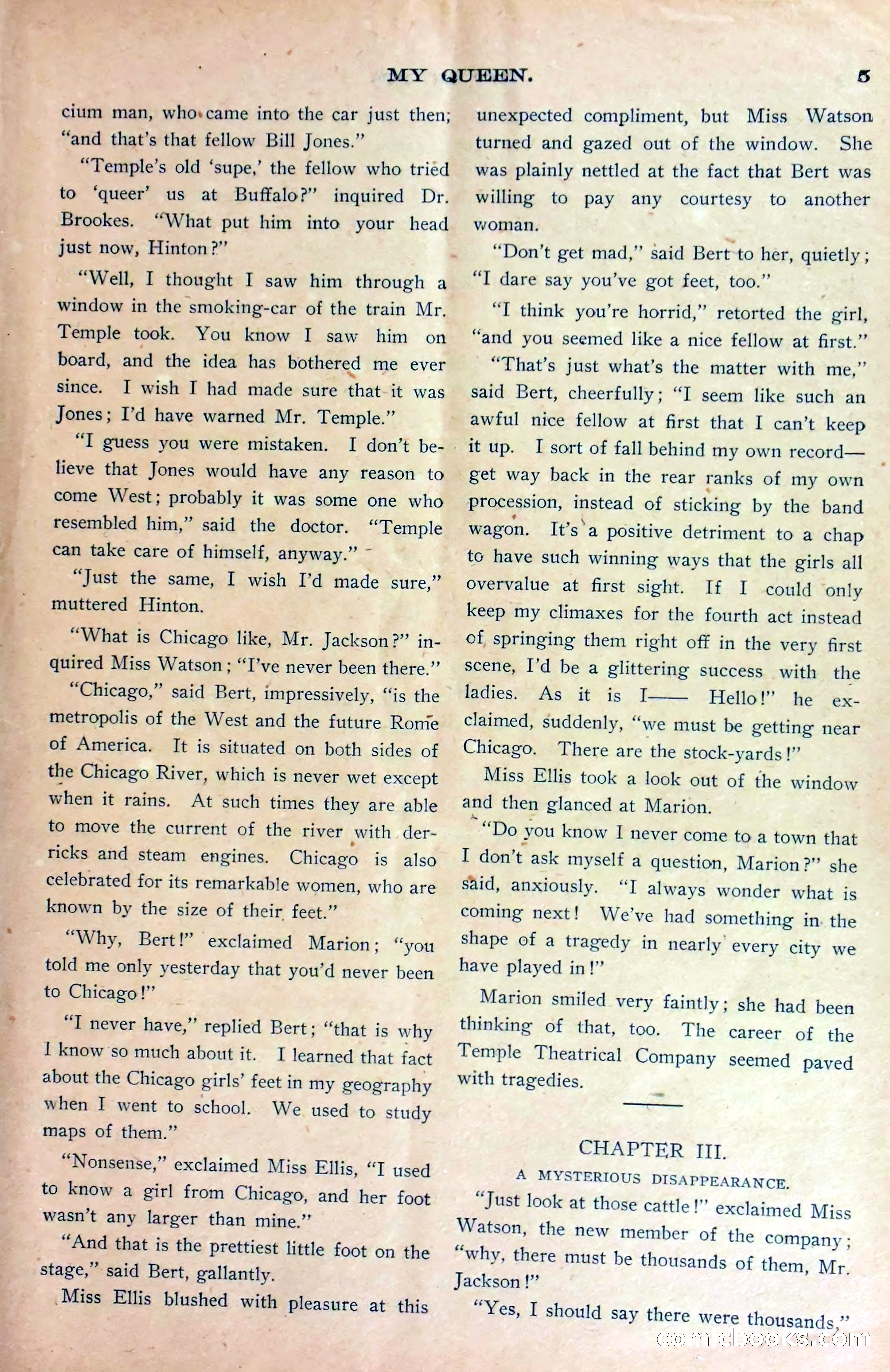 Marion Marlowe in Chicago, or, Trapped by a Lunatic — page 8 of 37