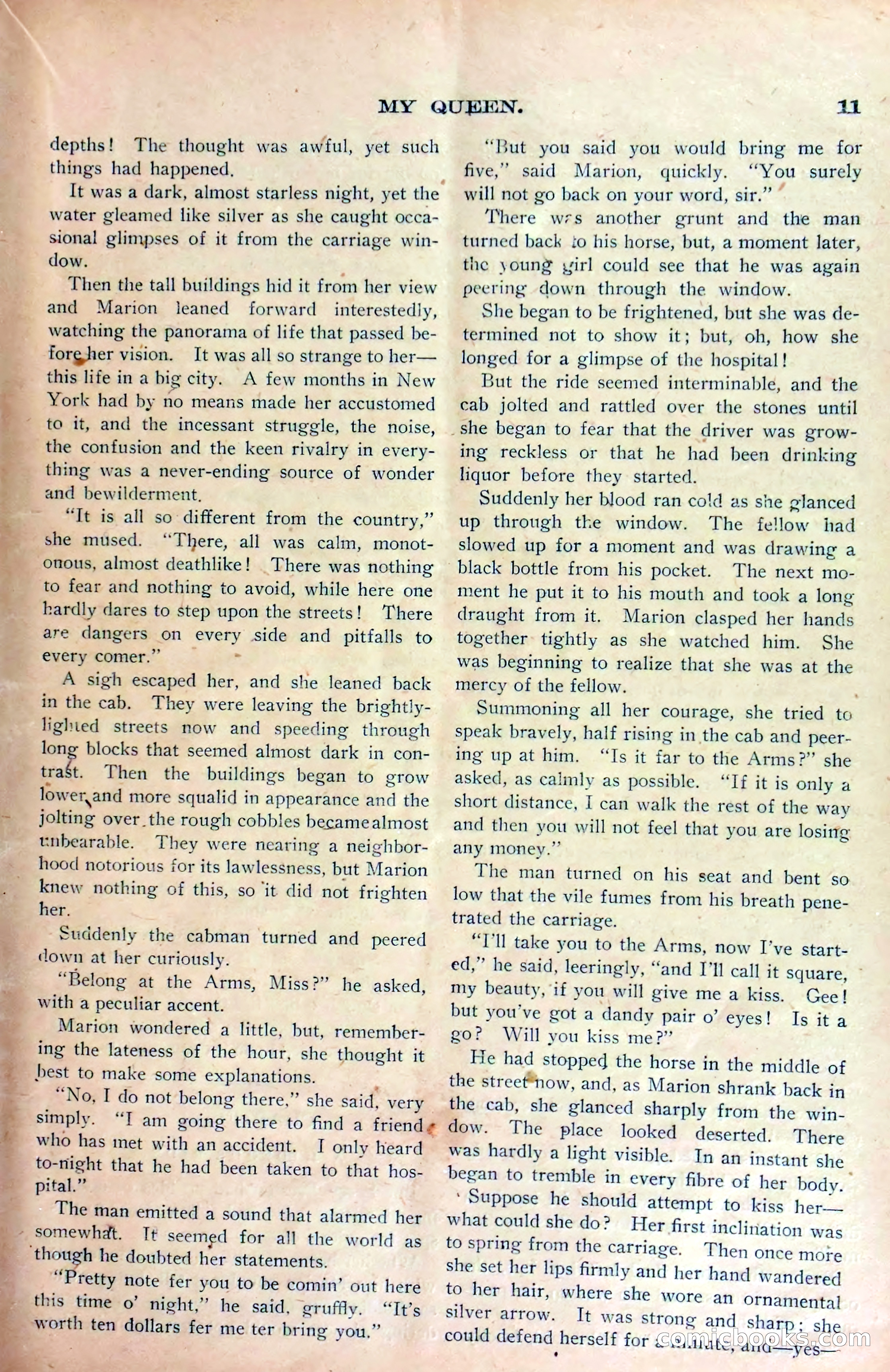 Marion Marlowe in Chicago, or, Trapped by a Lunatic — page 14 of 37