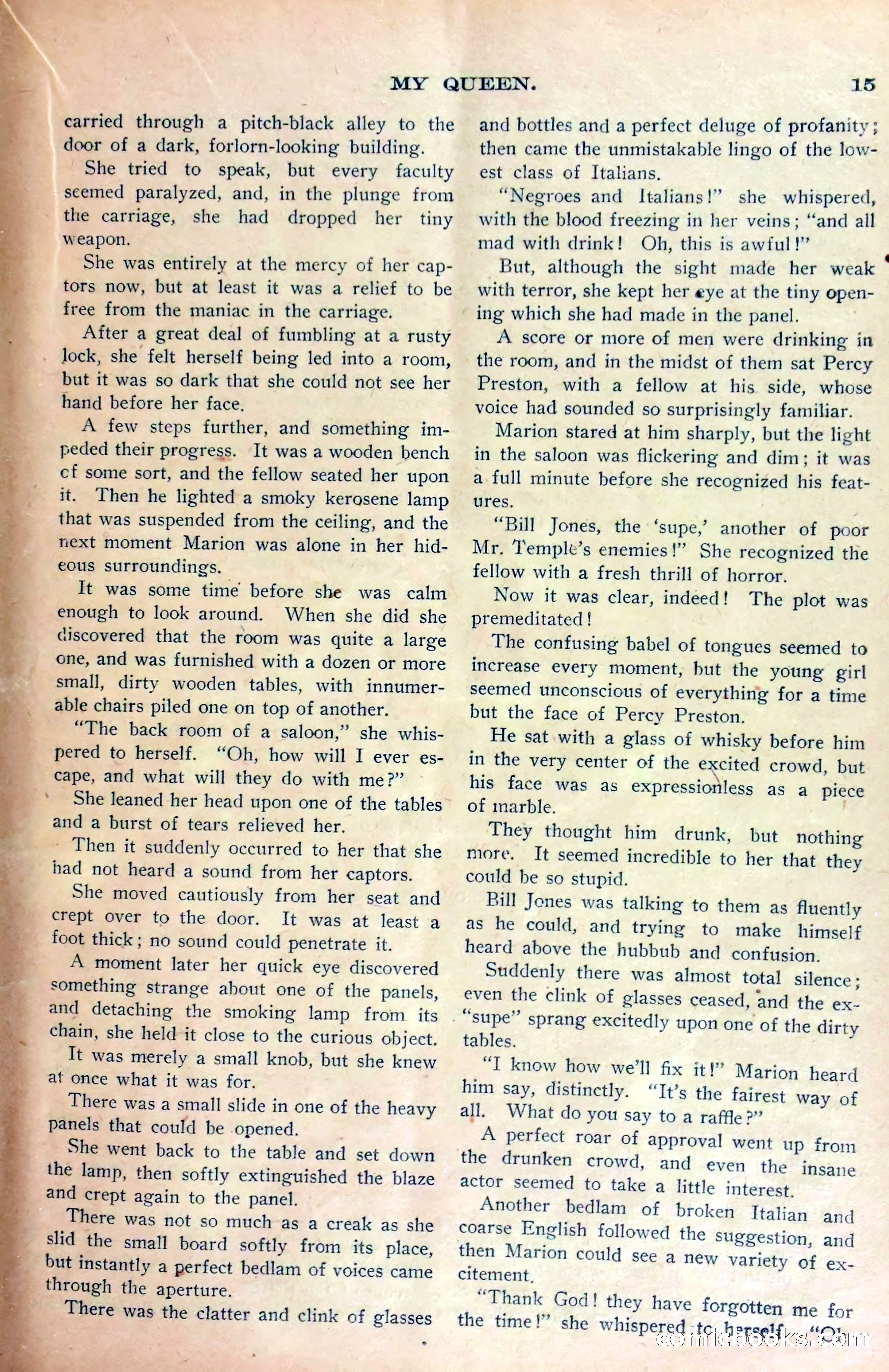 Marion Marlowe in Chicago, or, Trapped by a Lunatic — page 18 of 37