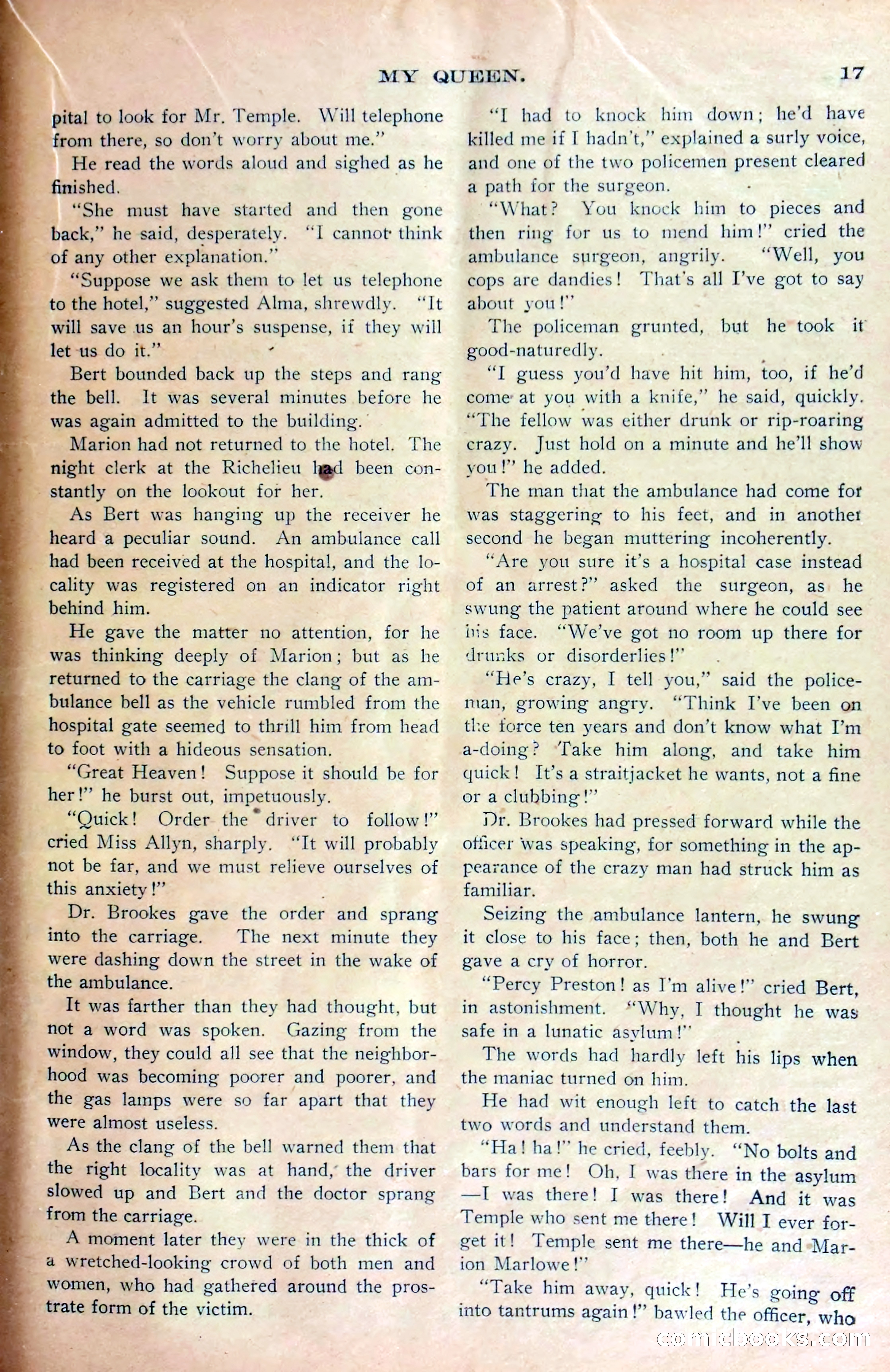 Marion Marlowe in Chicago, or, Trapped by a Lunatic — page 20 of 37