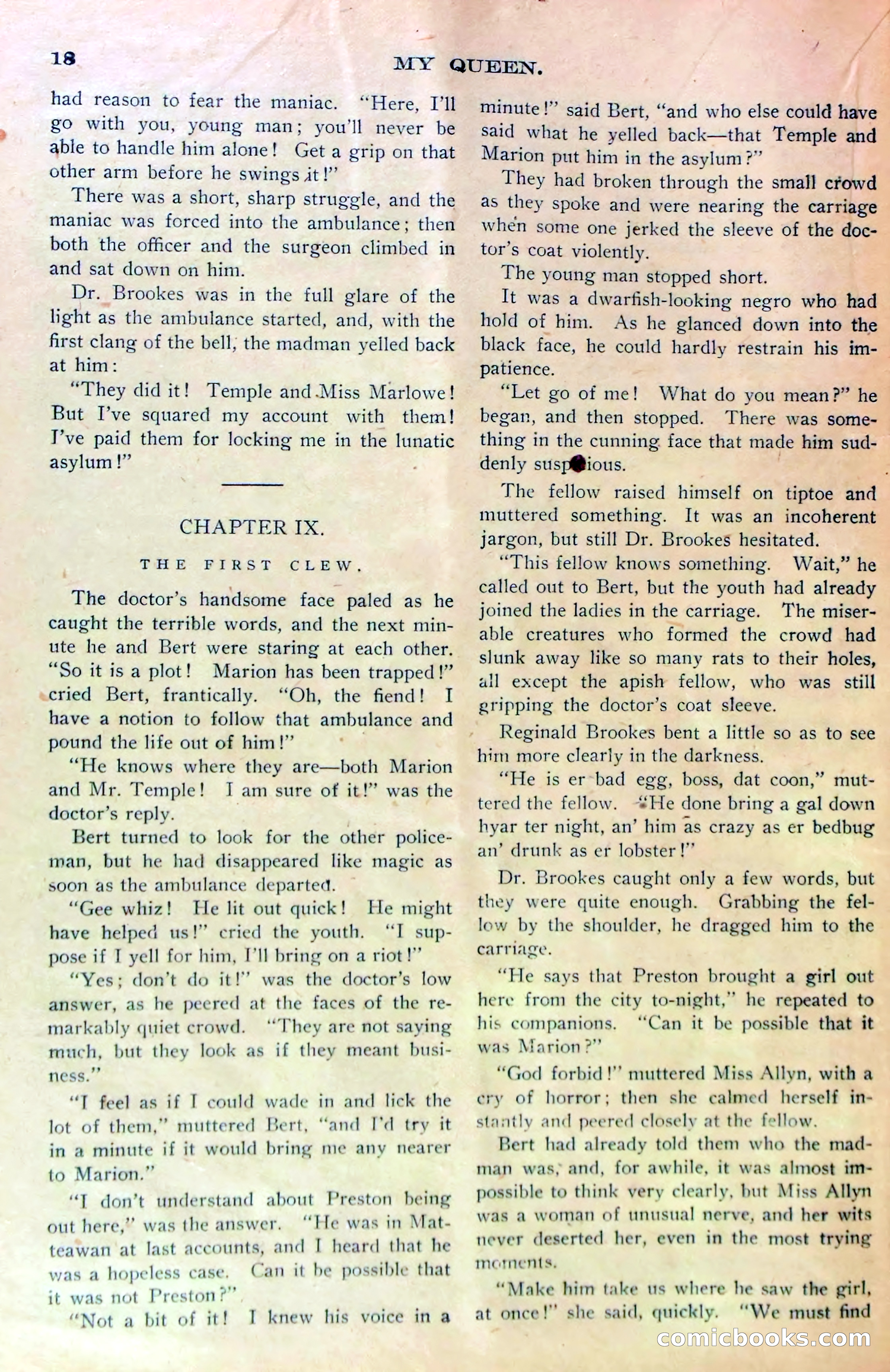 Marion Marlowe in Chicago, or, Trapped by a Lunatic — page 21 of 37