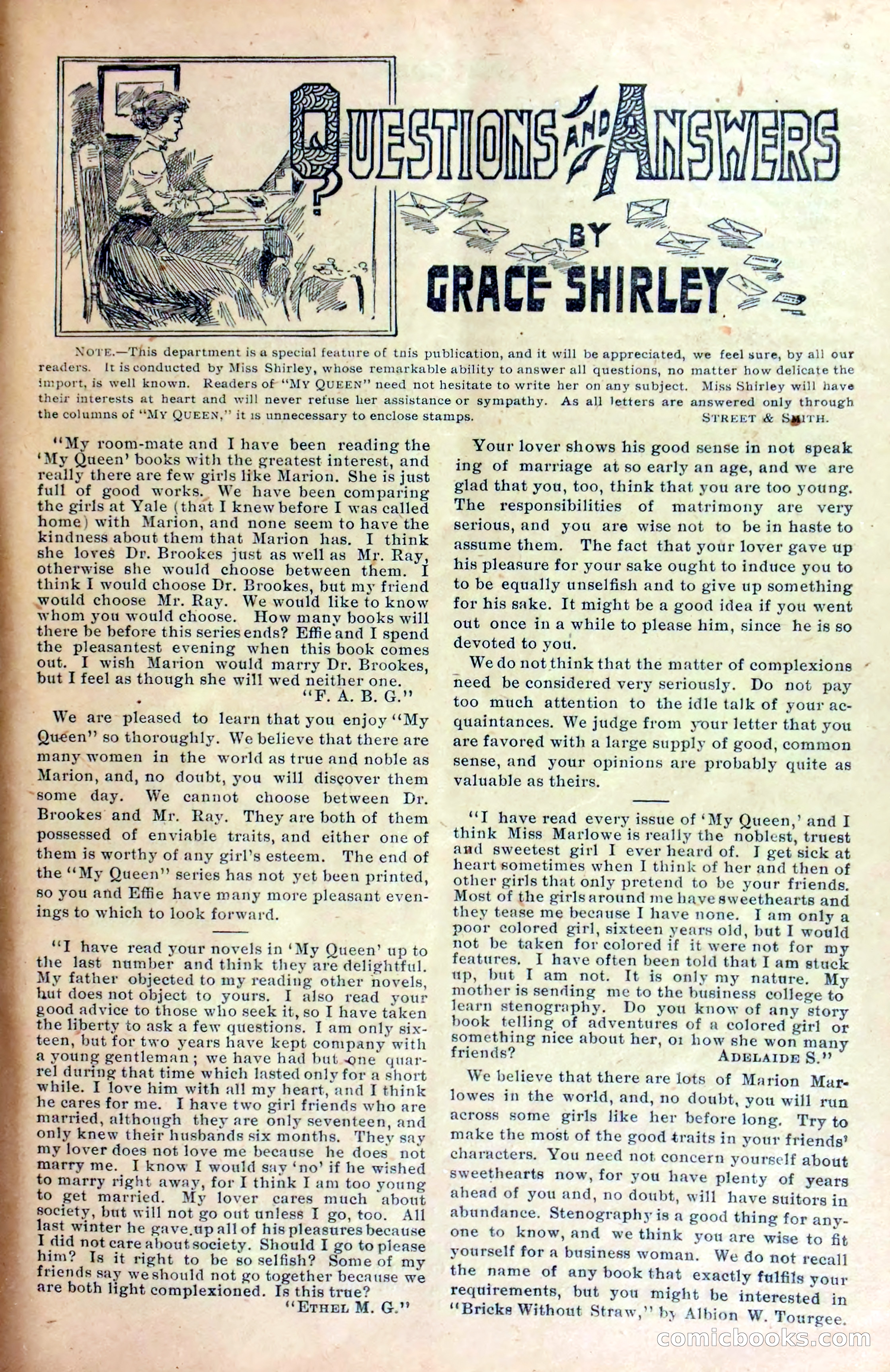 Marion Marlowe in Chicago, or, Trapped by a Lunatic — page 30 of 37