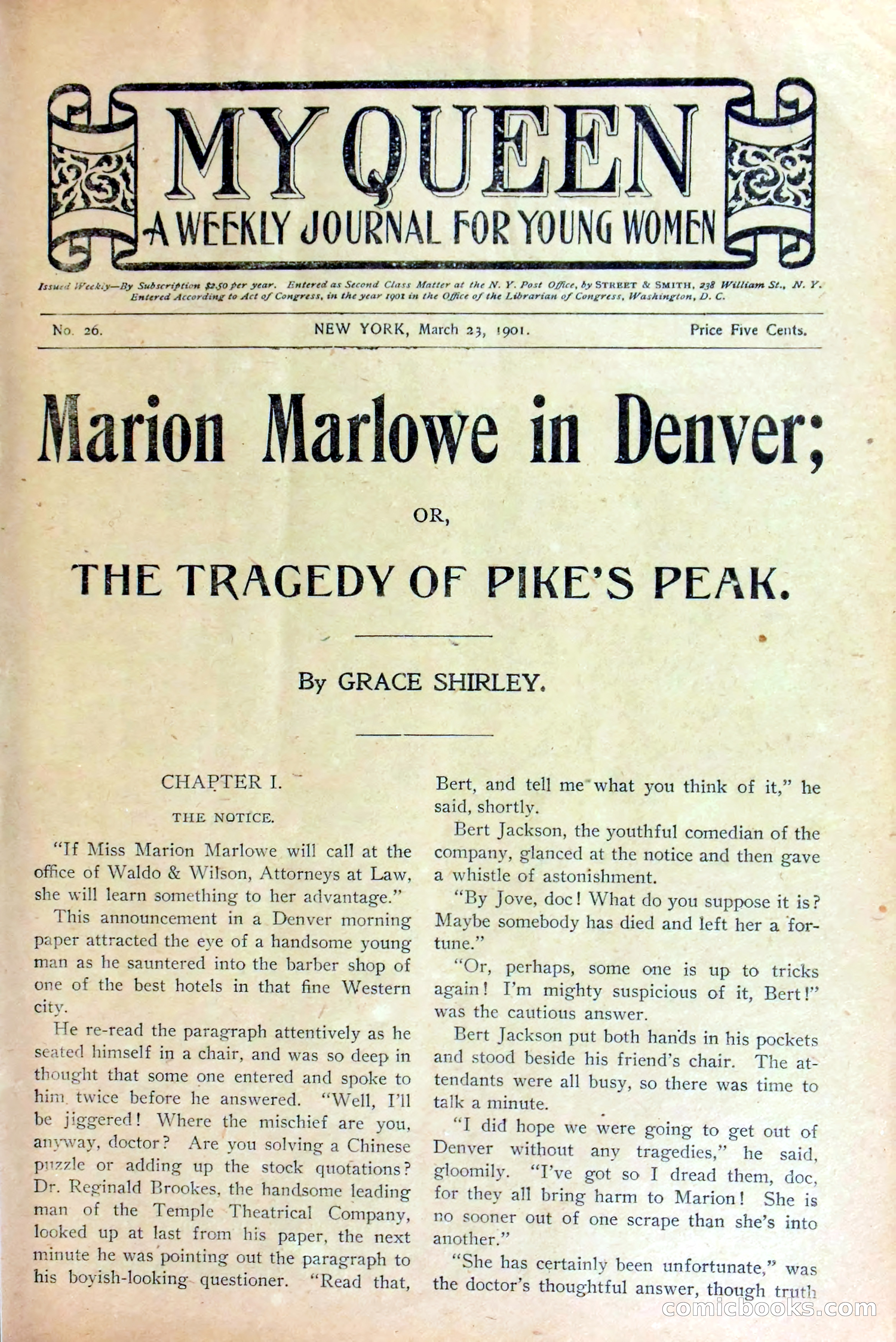 Marion Marlowe in Denver, or, The Tragedy of Pike's Peak — page 4 of 37