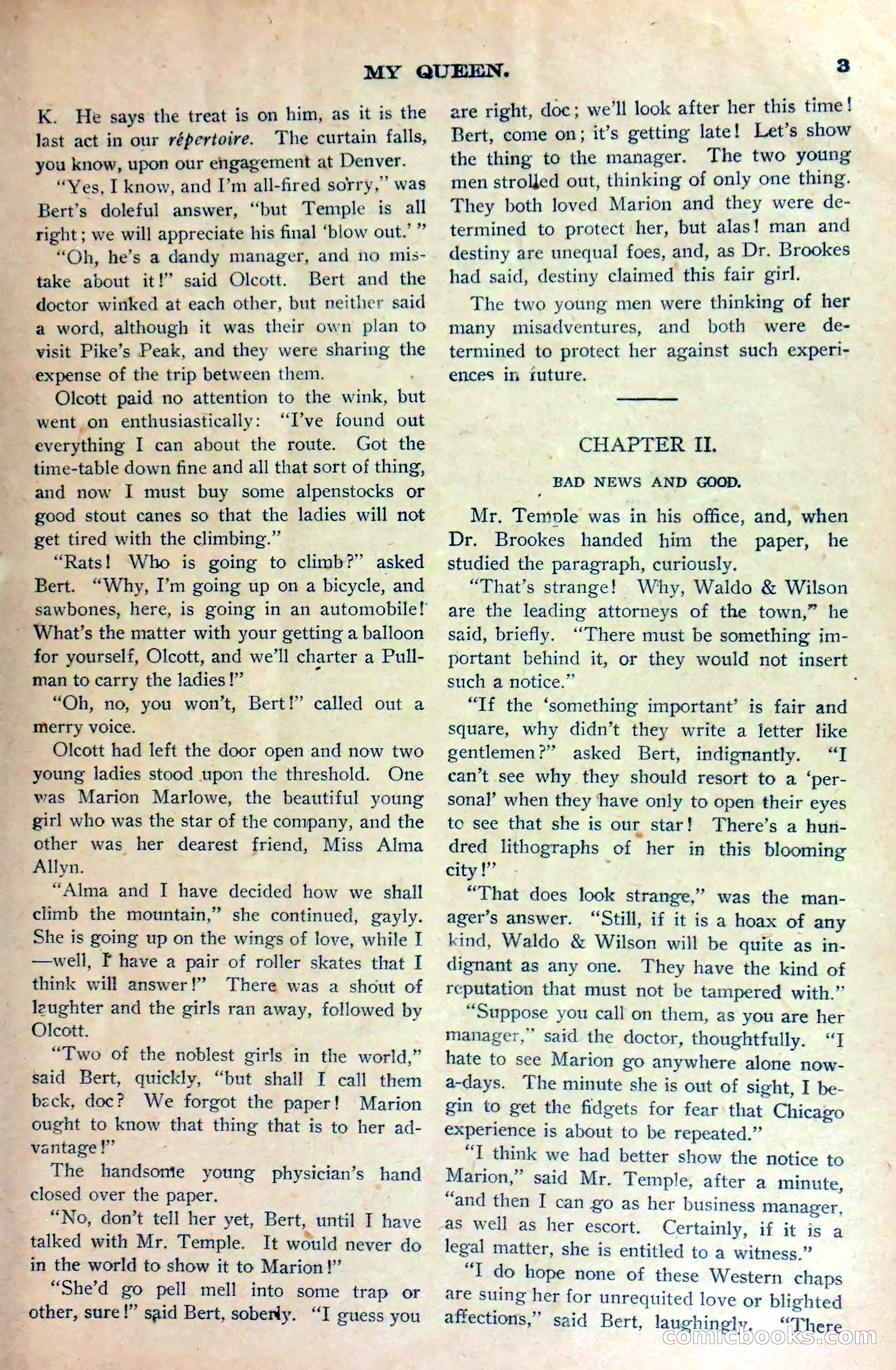 Marion Marlowe in Denver, or, The Tragedy of Pike's Peak — page 6 of 37