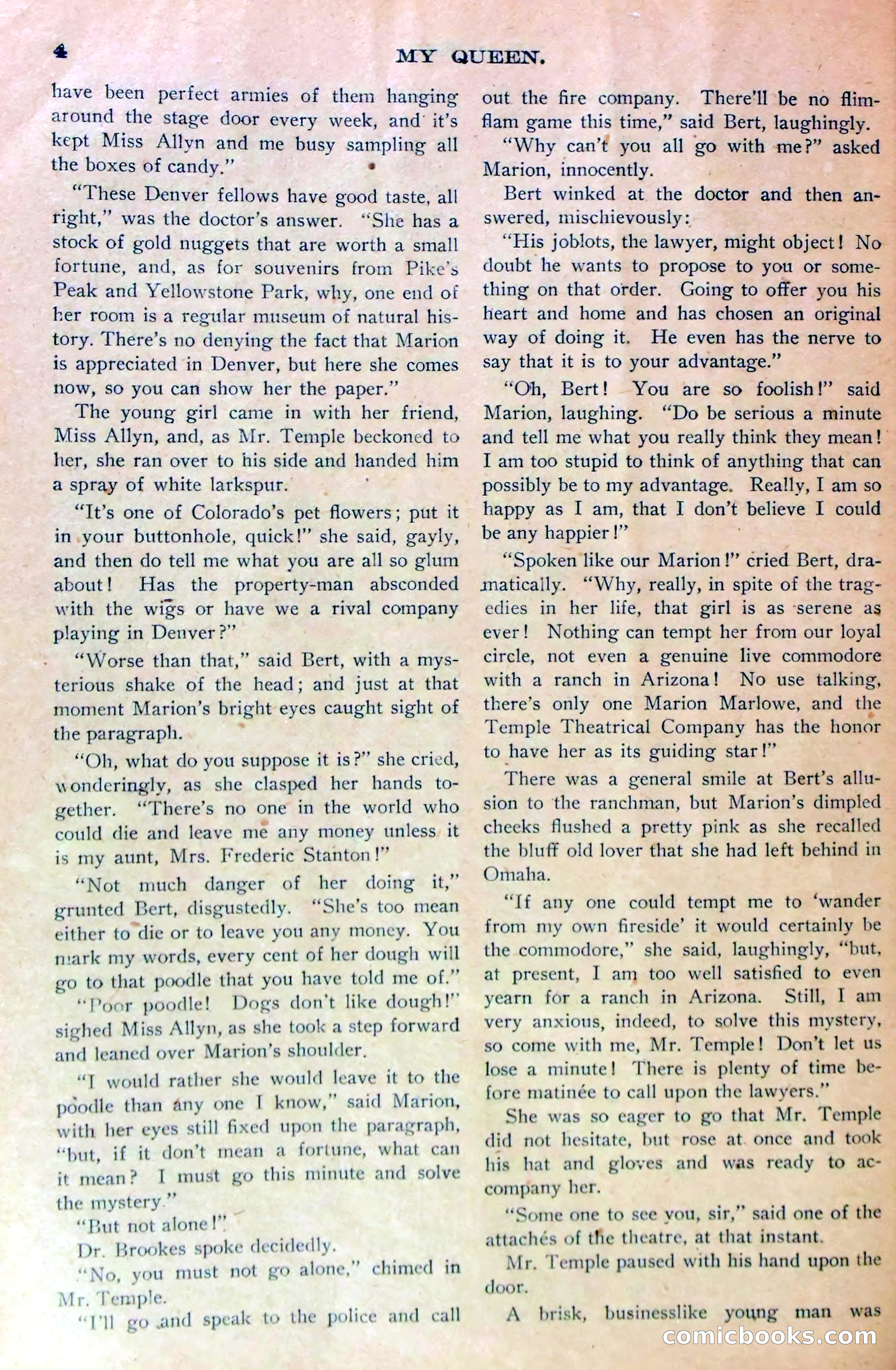 Marion Marlowe in Denver, or, The Tragedy of Pike's Peak — page 7 of 37