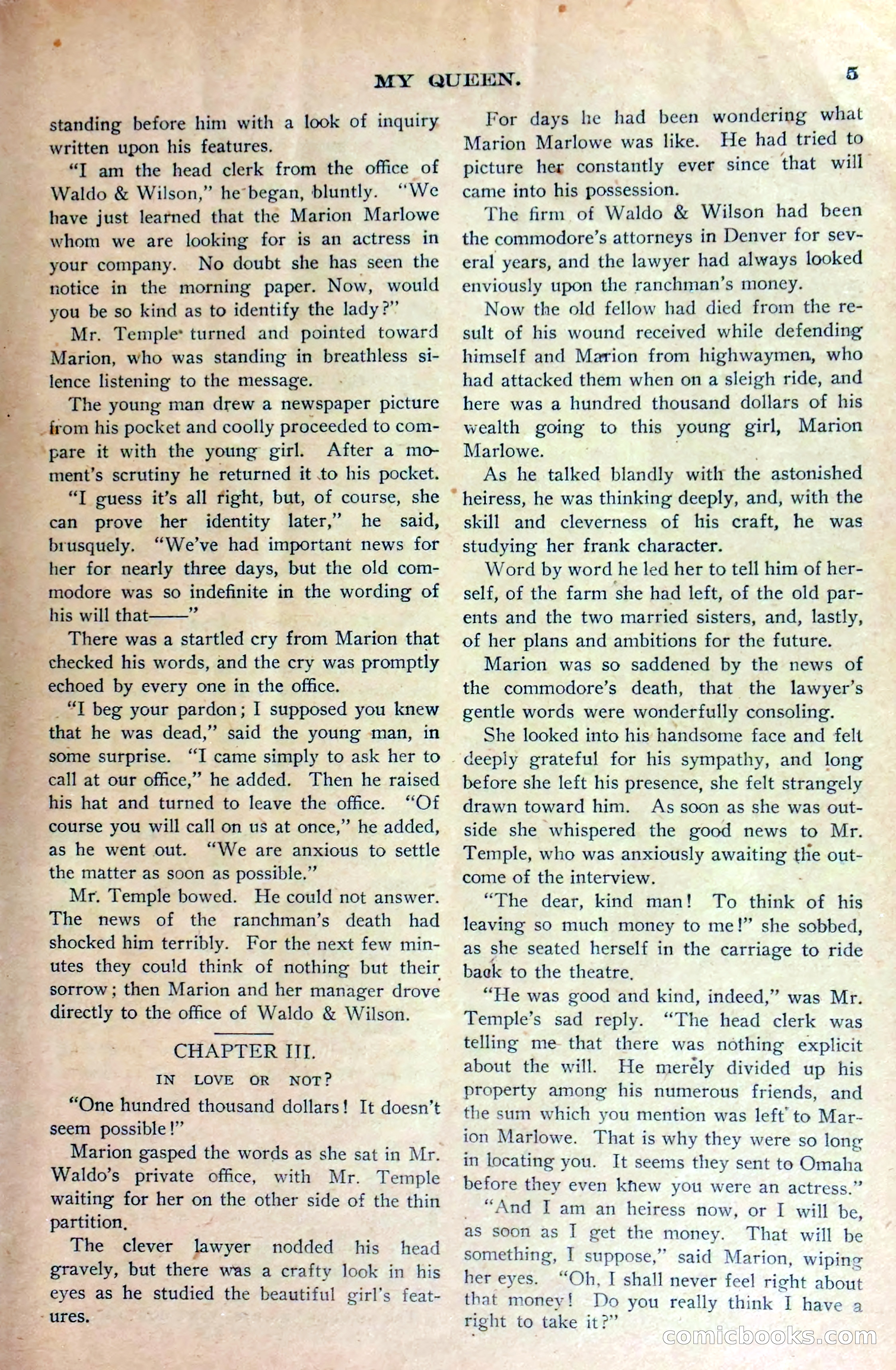 Marion Marlowe in Denver, or, The Tragedy of Pike's Peak — page 8 of 37