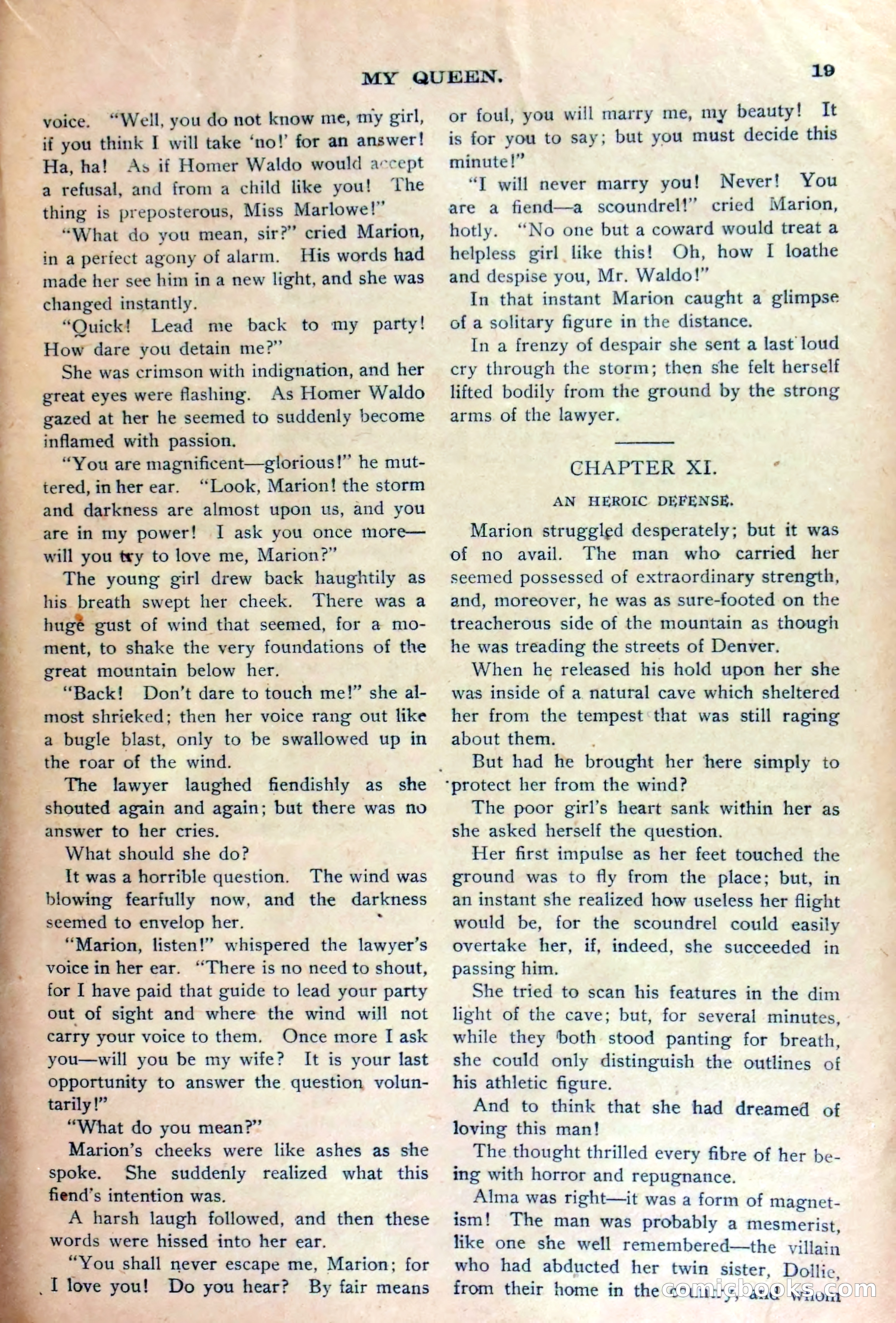Marion Marlowe in Denver, or, The Tragedy of Pike's Peak — page 22 of 37