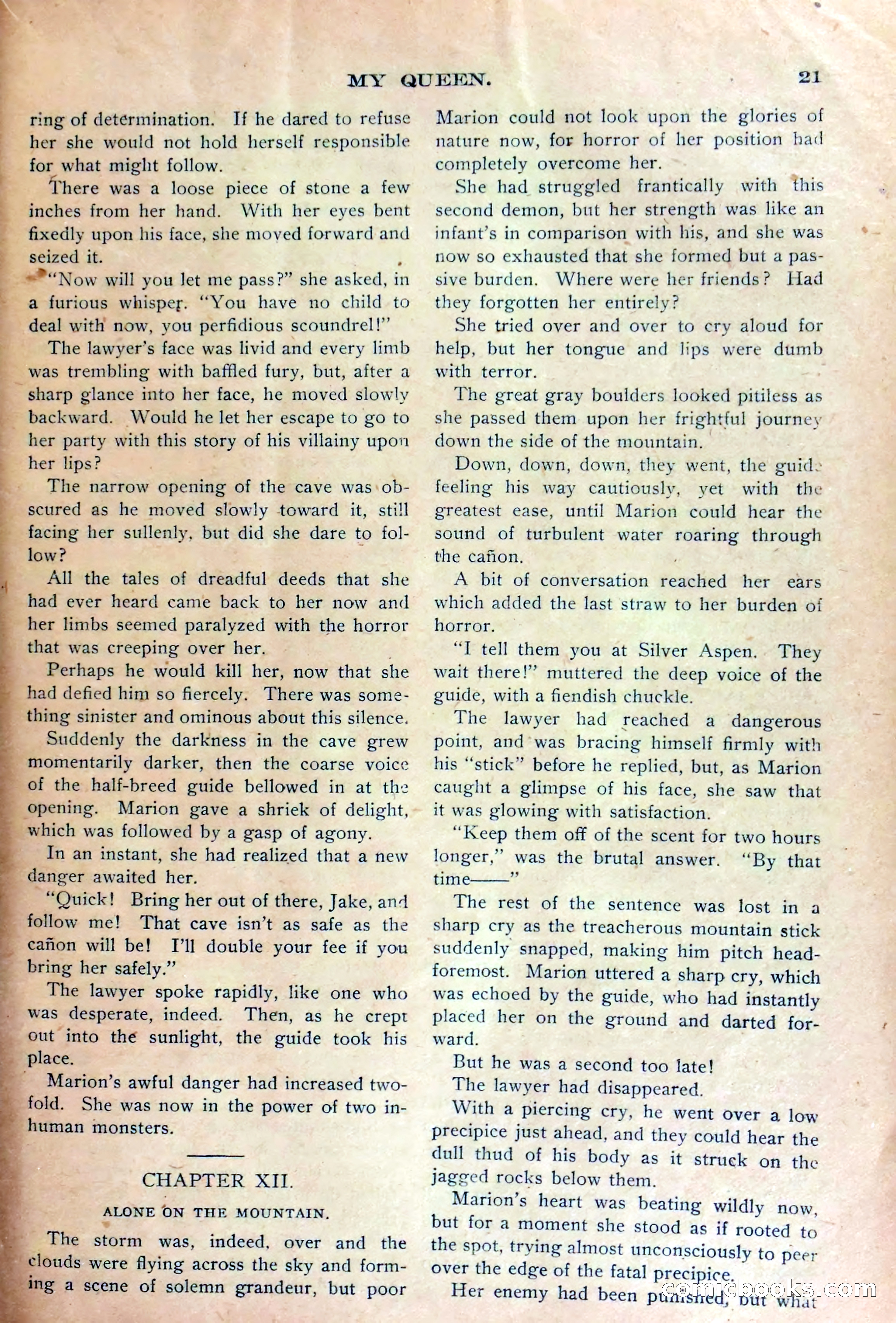 Marion Marlowe in Denver, or, The Tragedy of Pike's Peak — page 24 of 37