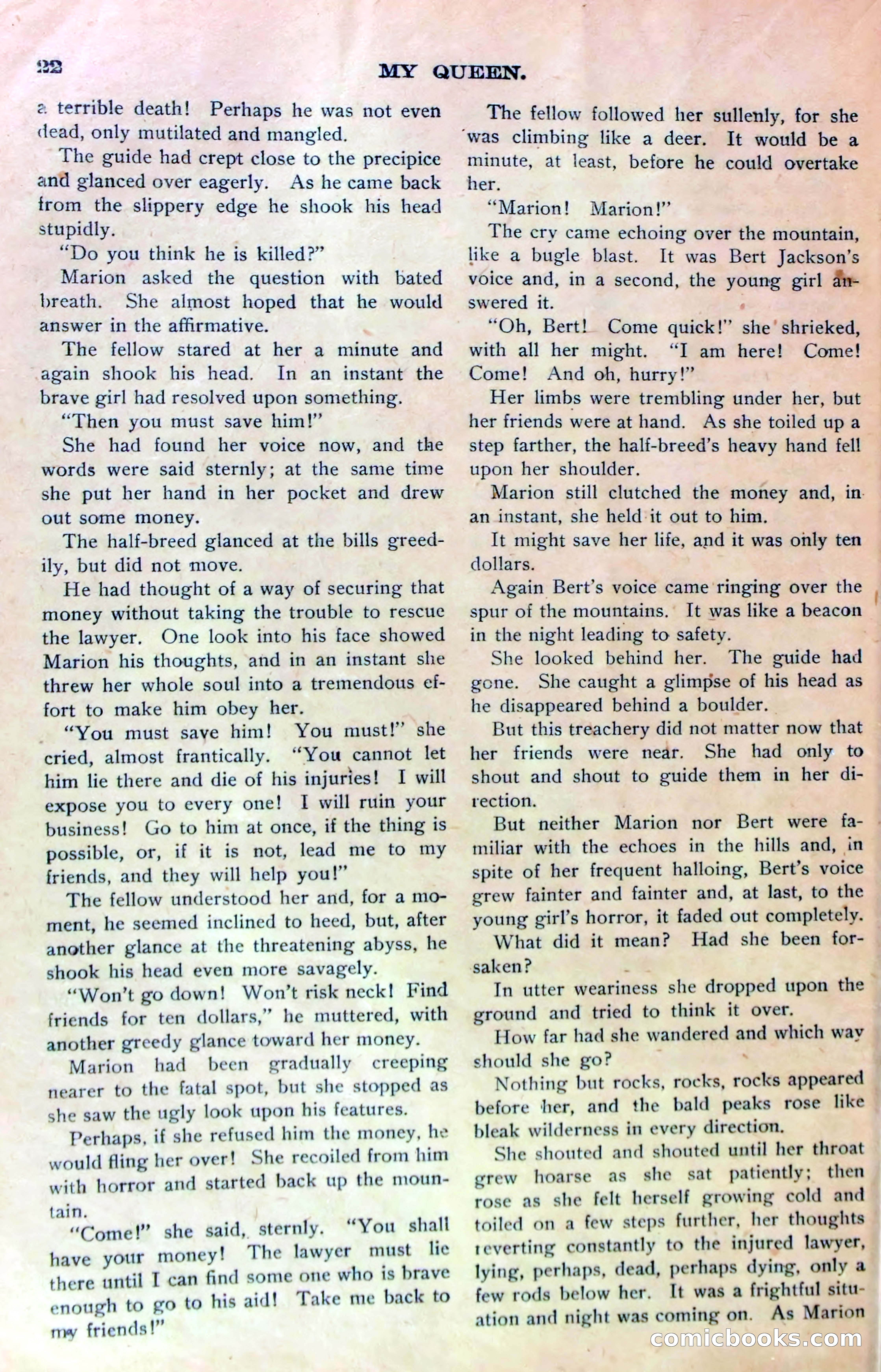 Marion Marlowe in Denver, or, The Tragedy of Pike's Peak — page 25 of 37