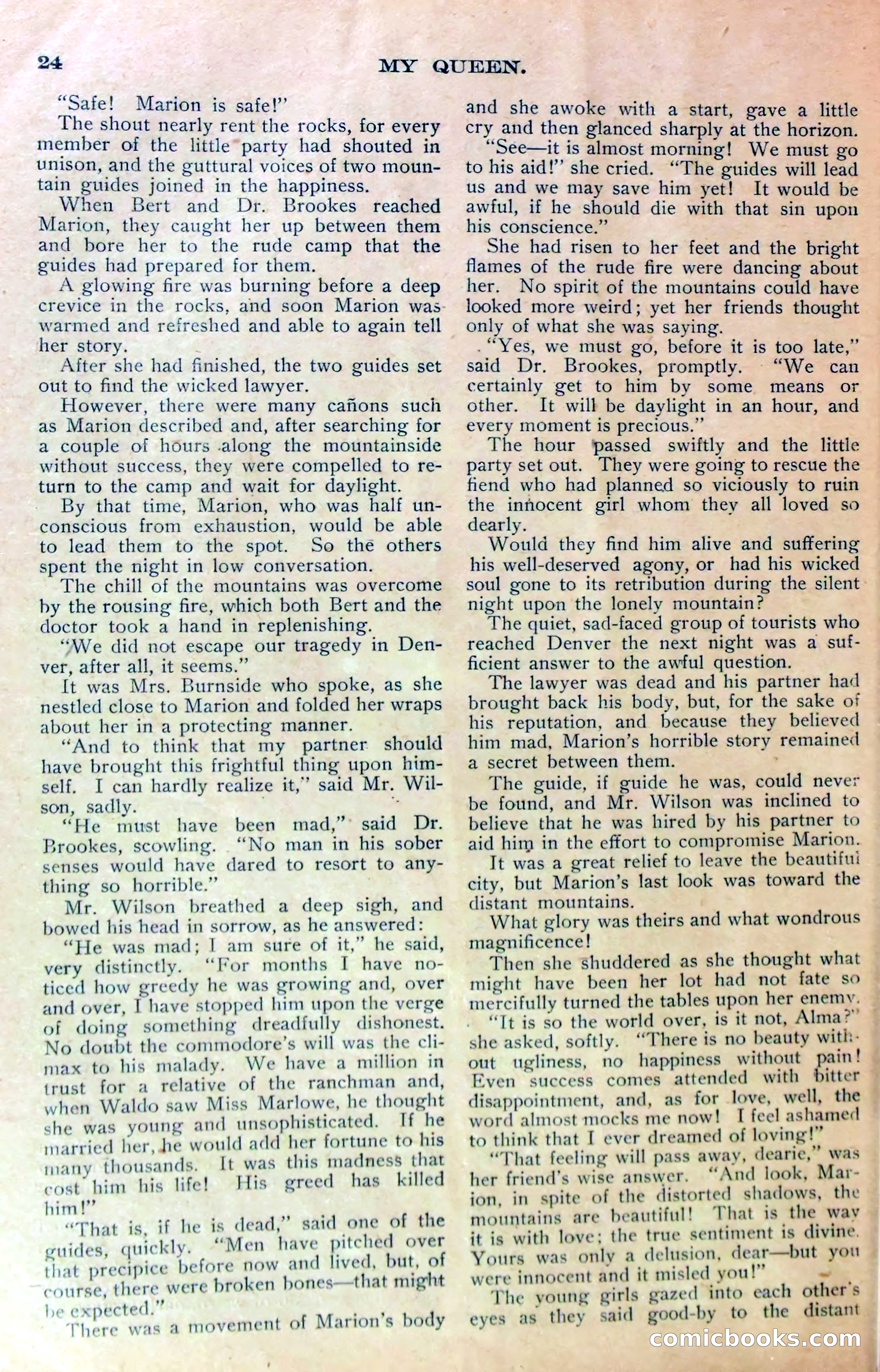 Marion Marlowe in Denver, or, The Tragedy of Pike's Peak — page 27 of 37
