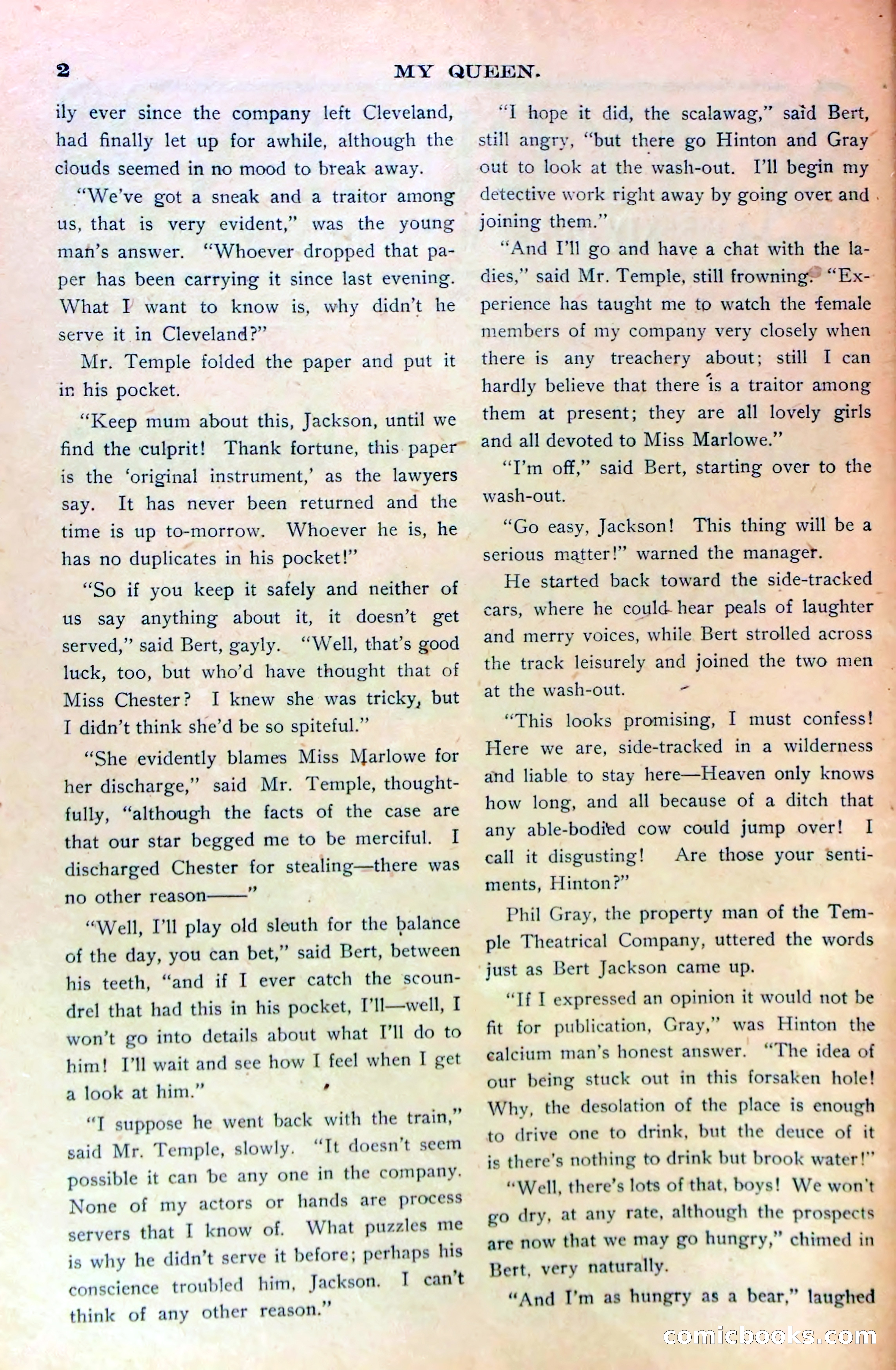 Marion Marlowe in Columbus, or, Accused of a Crime — page 5 of 37