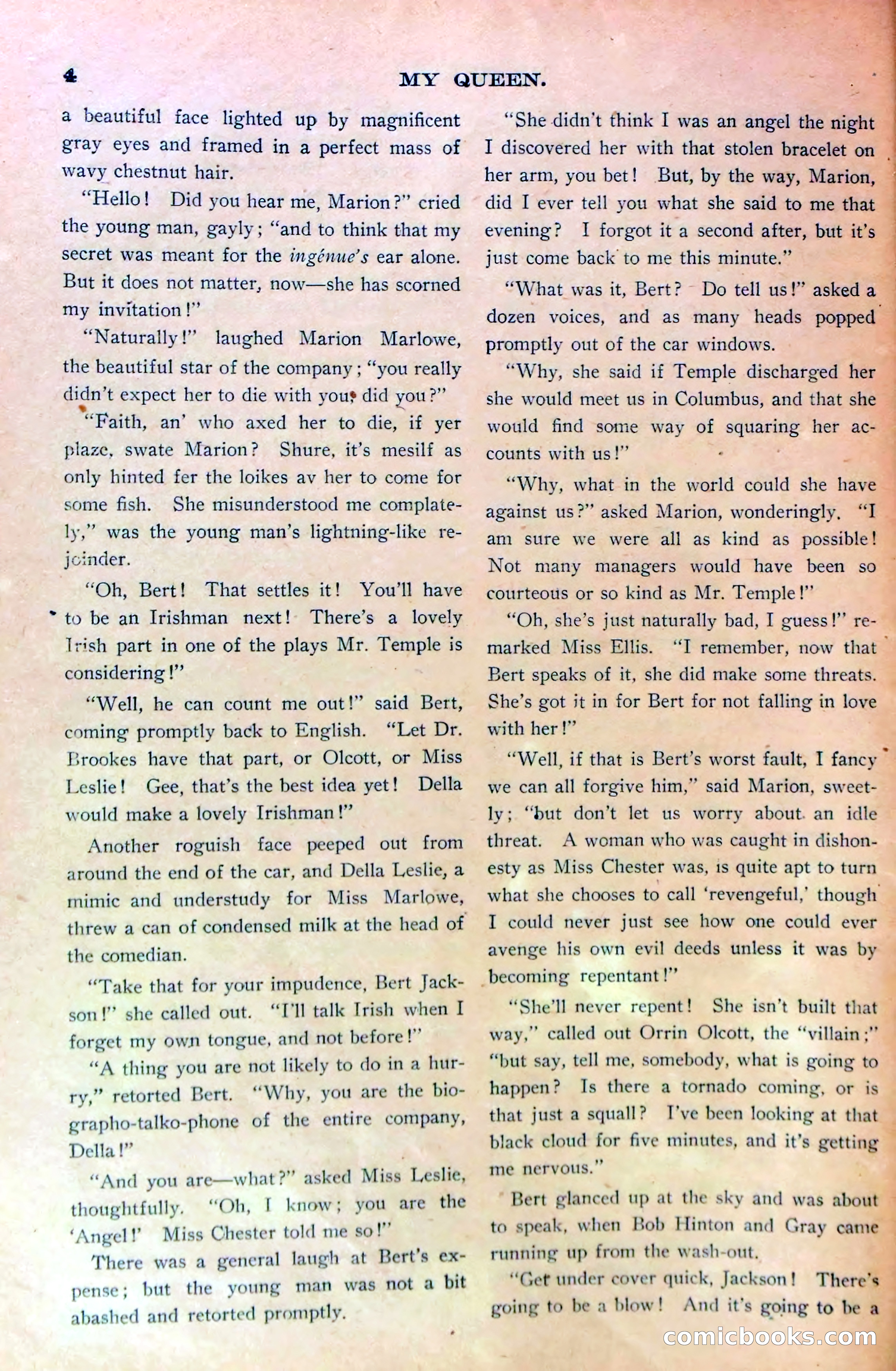 Marion Marlowe in Columbus, or, Accused of a Crime — page 7 of 37