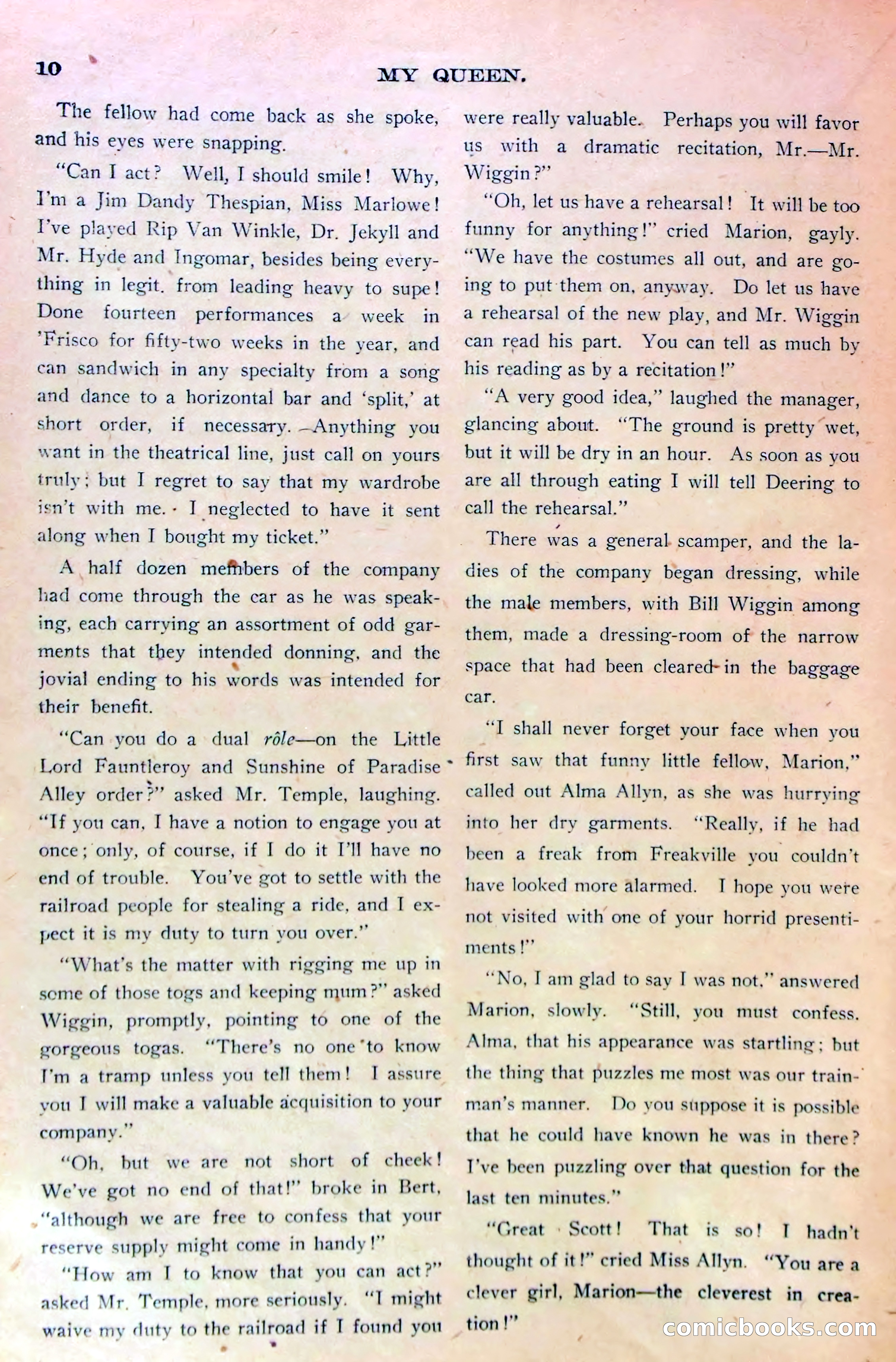Marion Marlowe in Columbus, or, Accused of a Crime — page 13 of 37