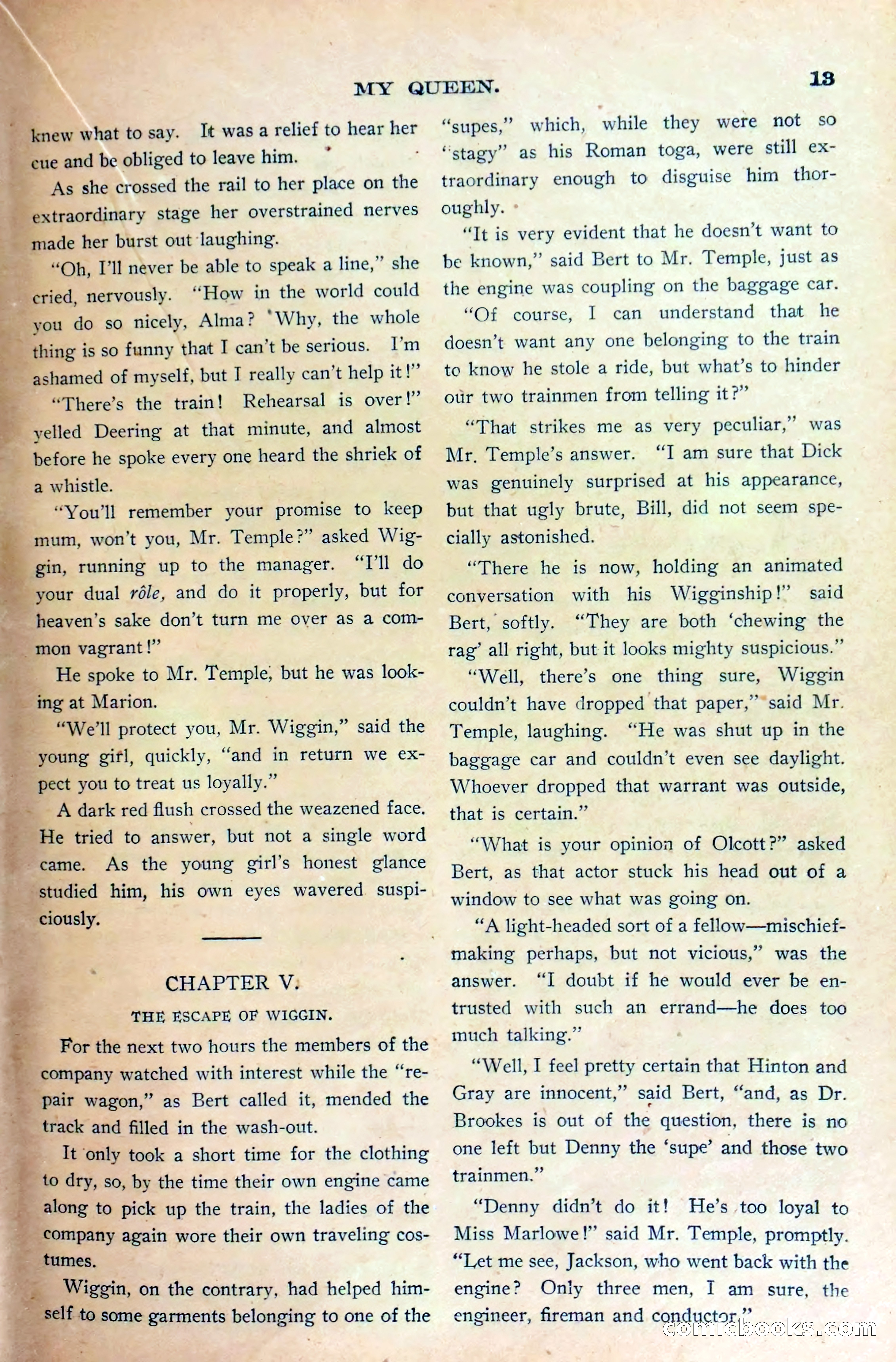 Marion Marlowe in Columbus, or, Accused of a Crime — page 16 of 37
