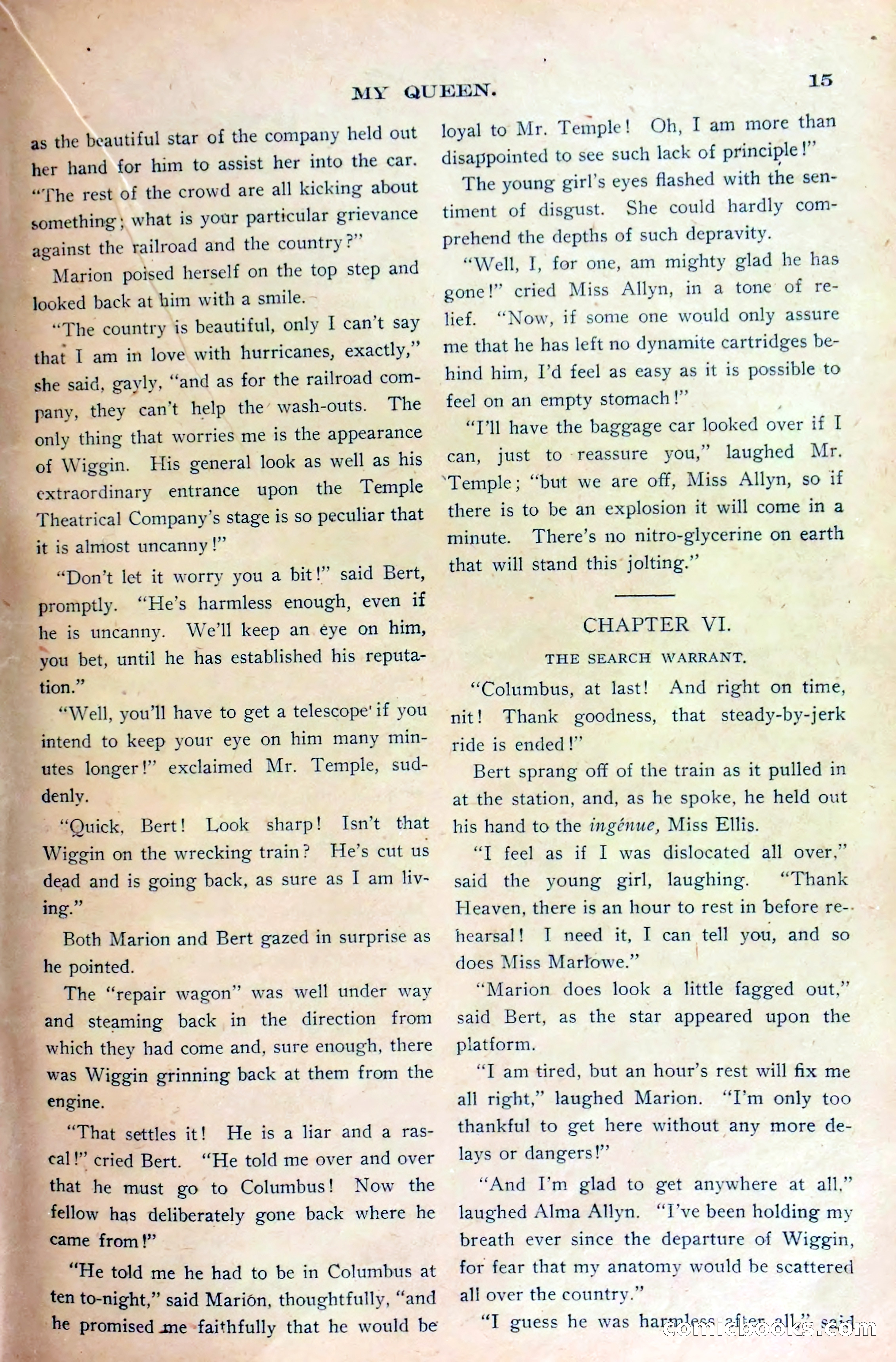 Marion Marlowe in Columbus, or, Accused of a Crime — page 18 of 37