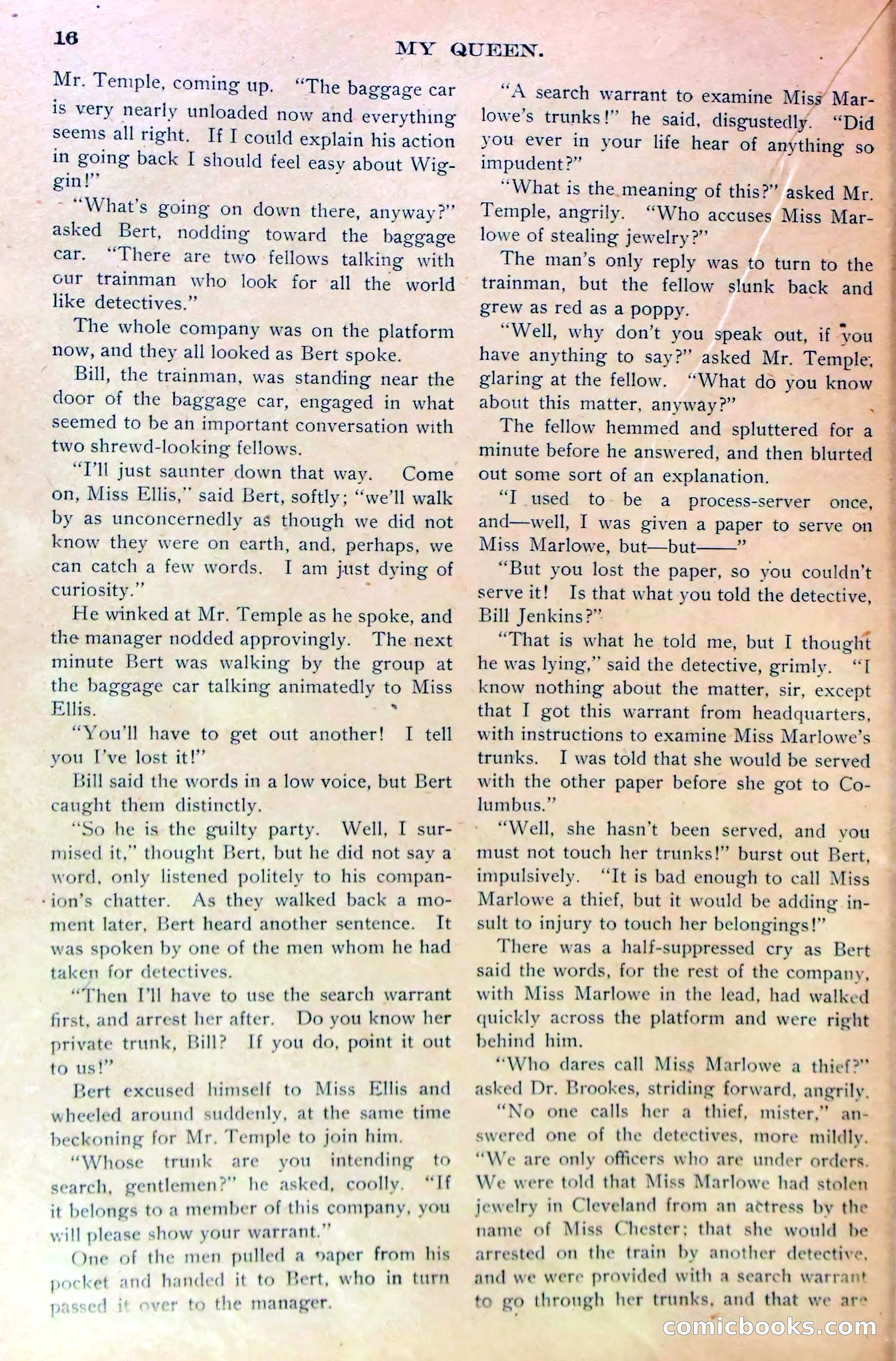 Marion Marlowe in Columbus, or, Accused of a Crime — page 19 of 37